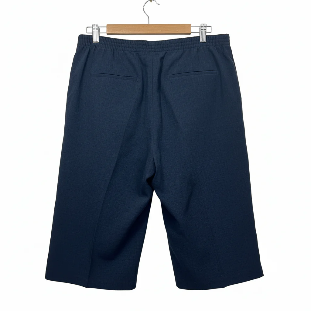 Black Pepper Navy Shorts - Size 12 - Image 2