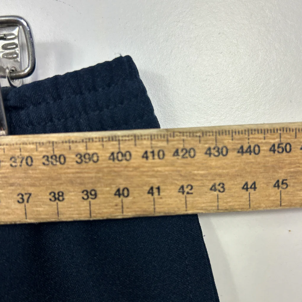 Black Pepper Navy Straight Leg Pants - Size 14 - Image 6