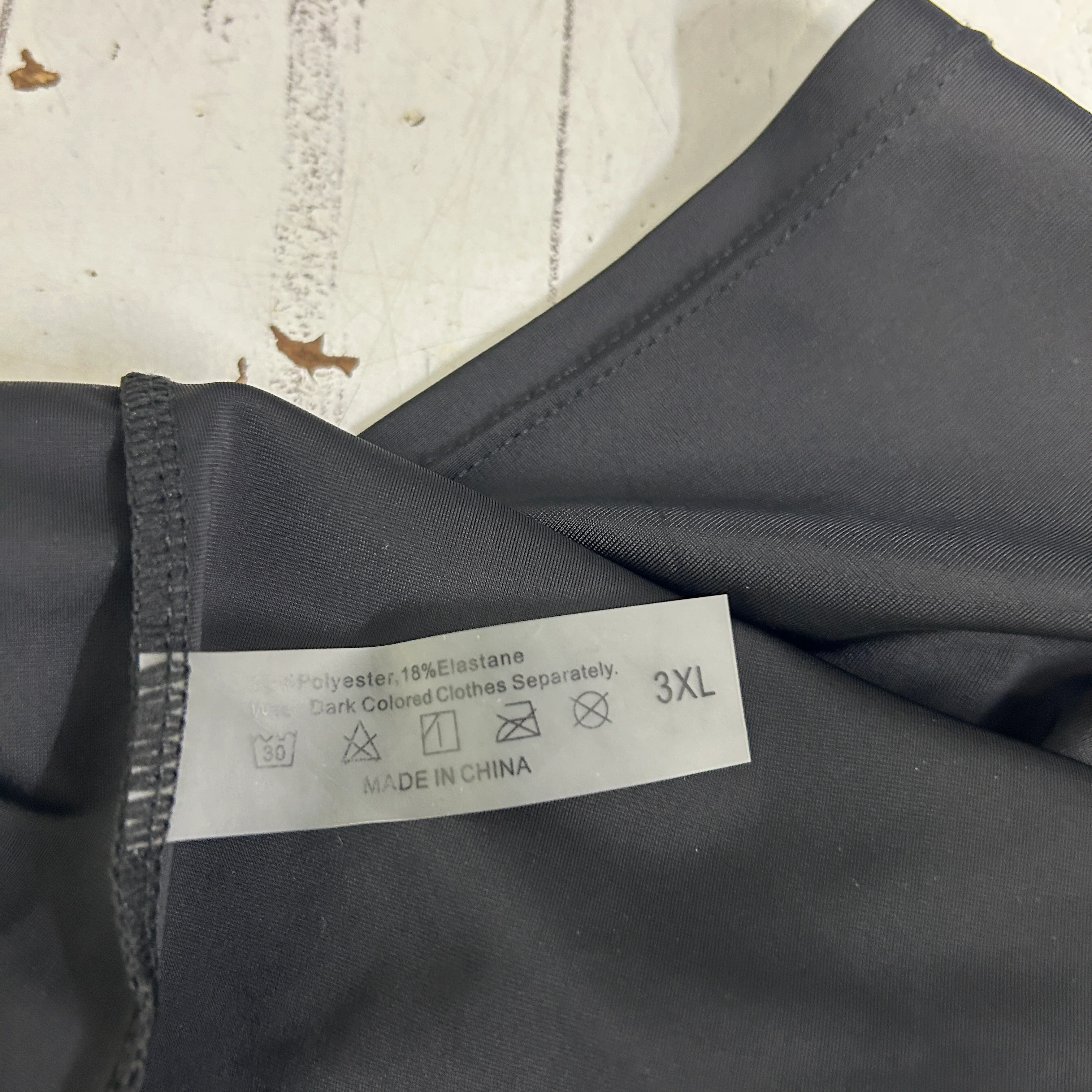 Black Swim Shorts - Size 3XL - Image 3