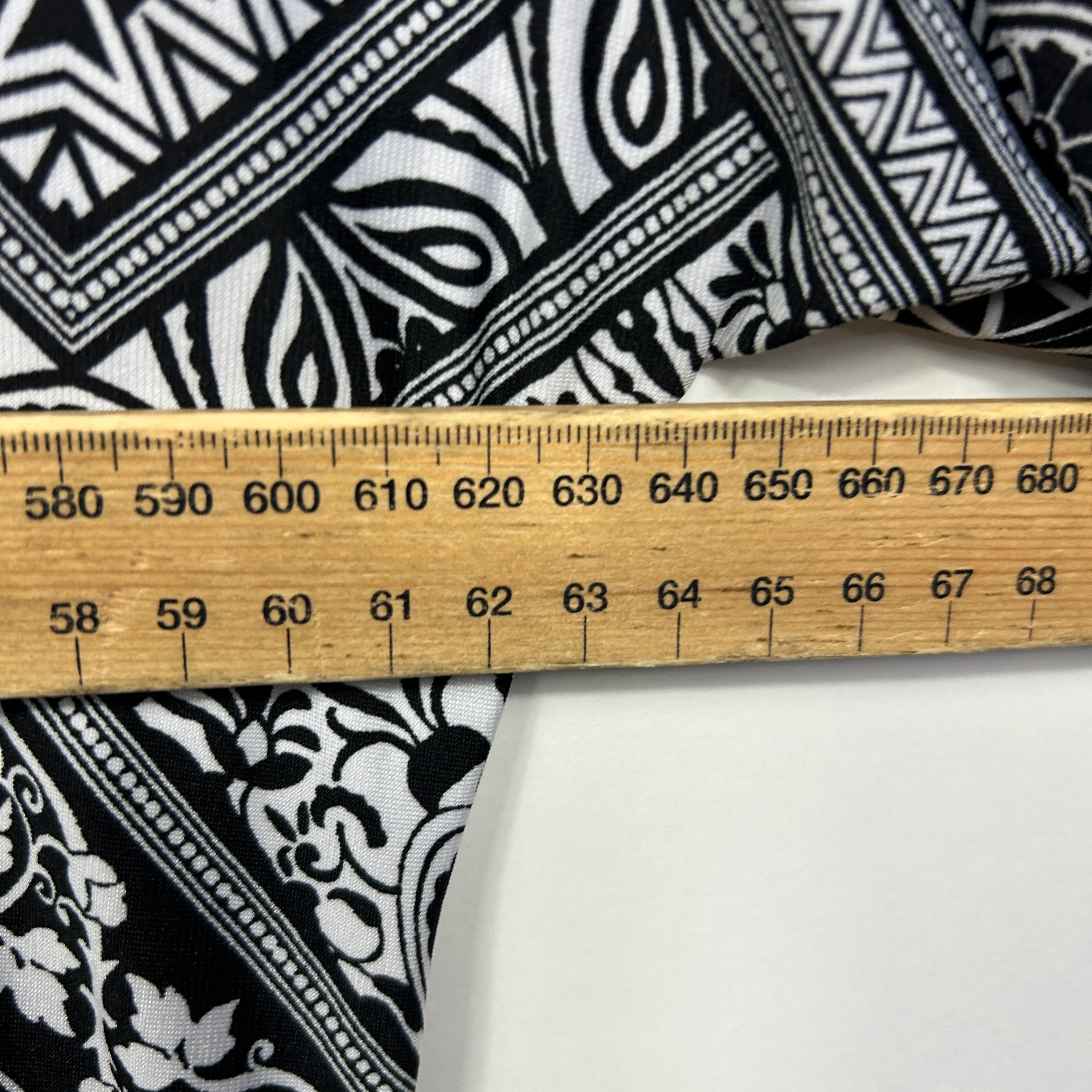 Millers Black White Geometric Print Tunic - Size XXL - Image 8