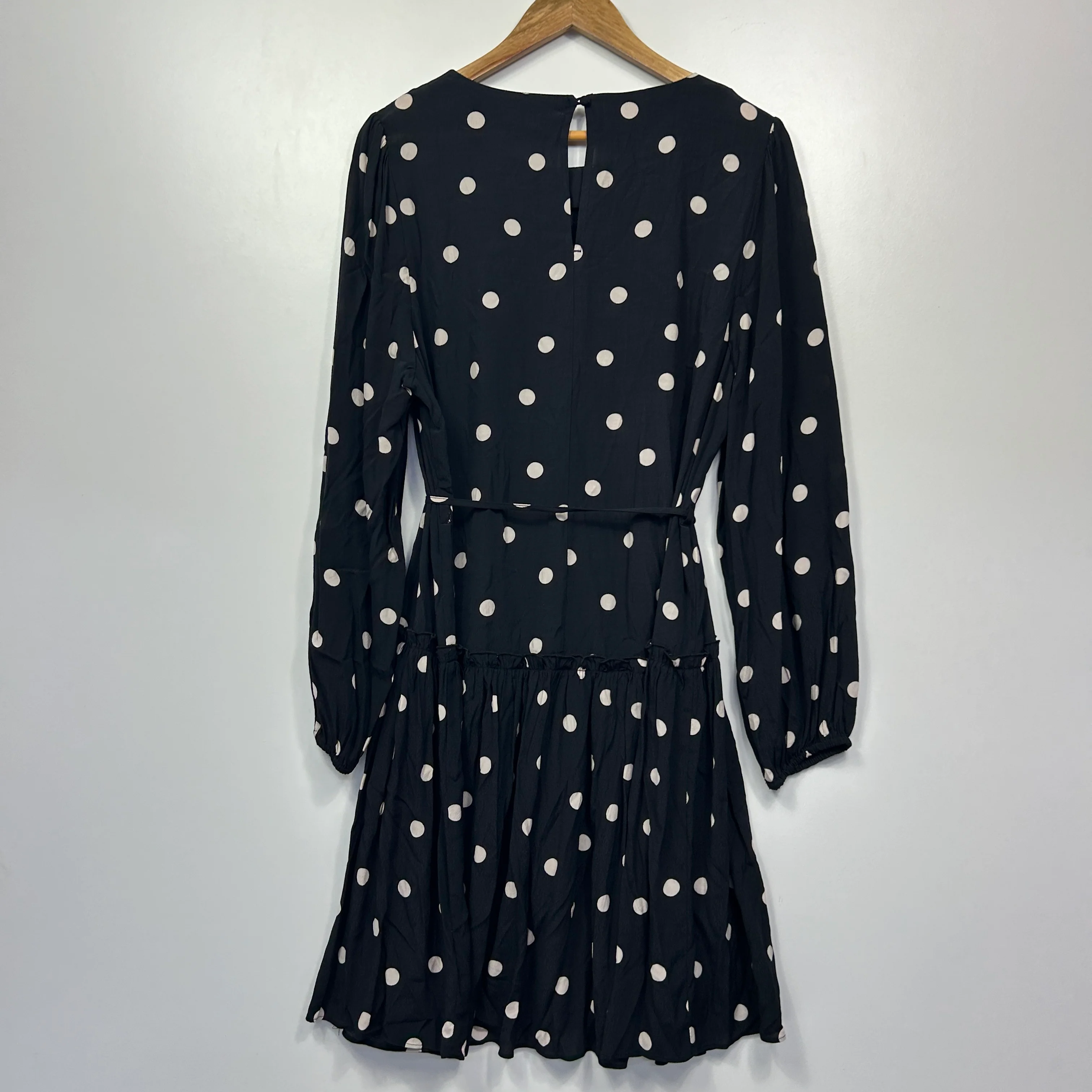 Sussan Black White Polka Dot Dress - Size 14 - Image 6