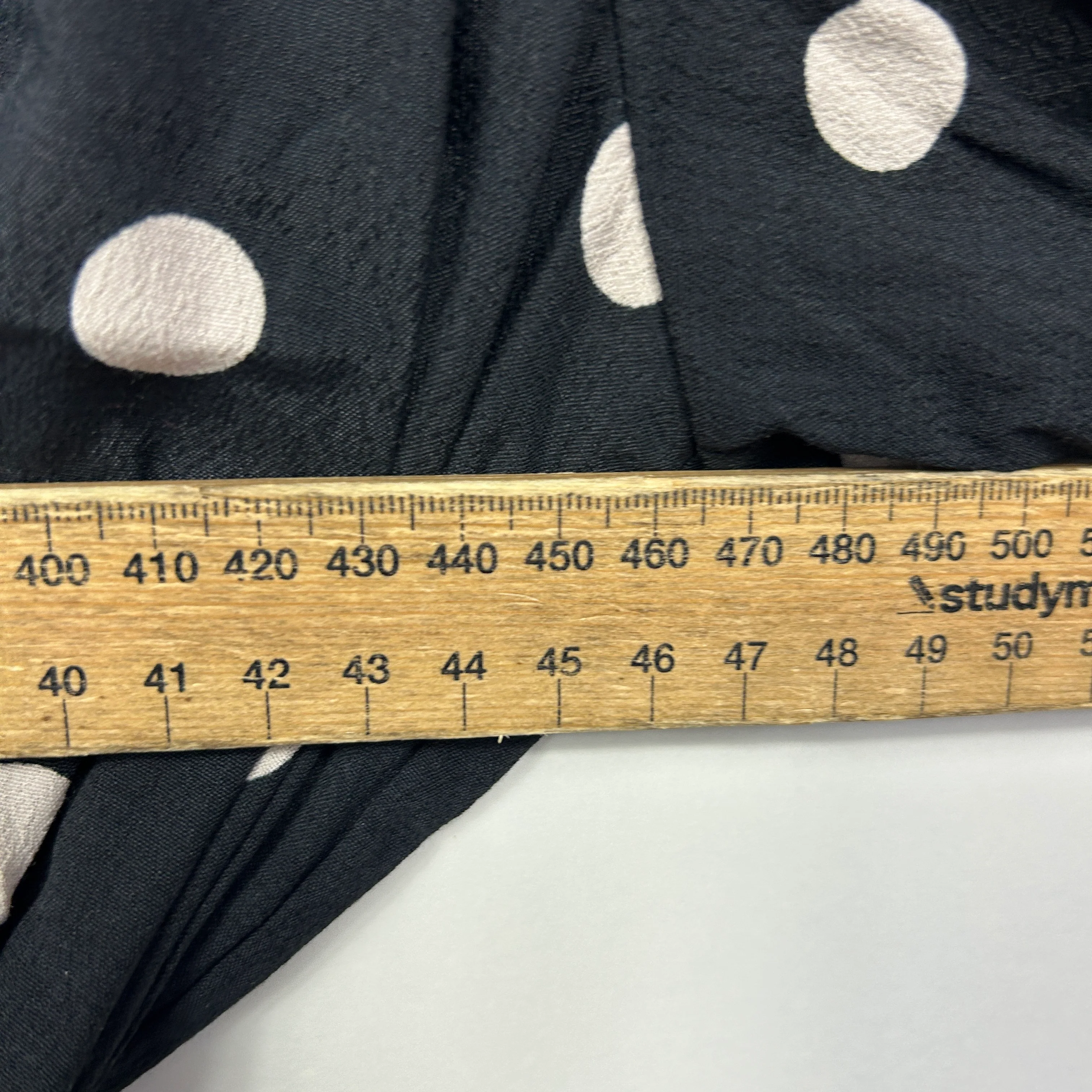 Sussan Black White Polka Dot Dress - Size 14 - Image 7