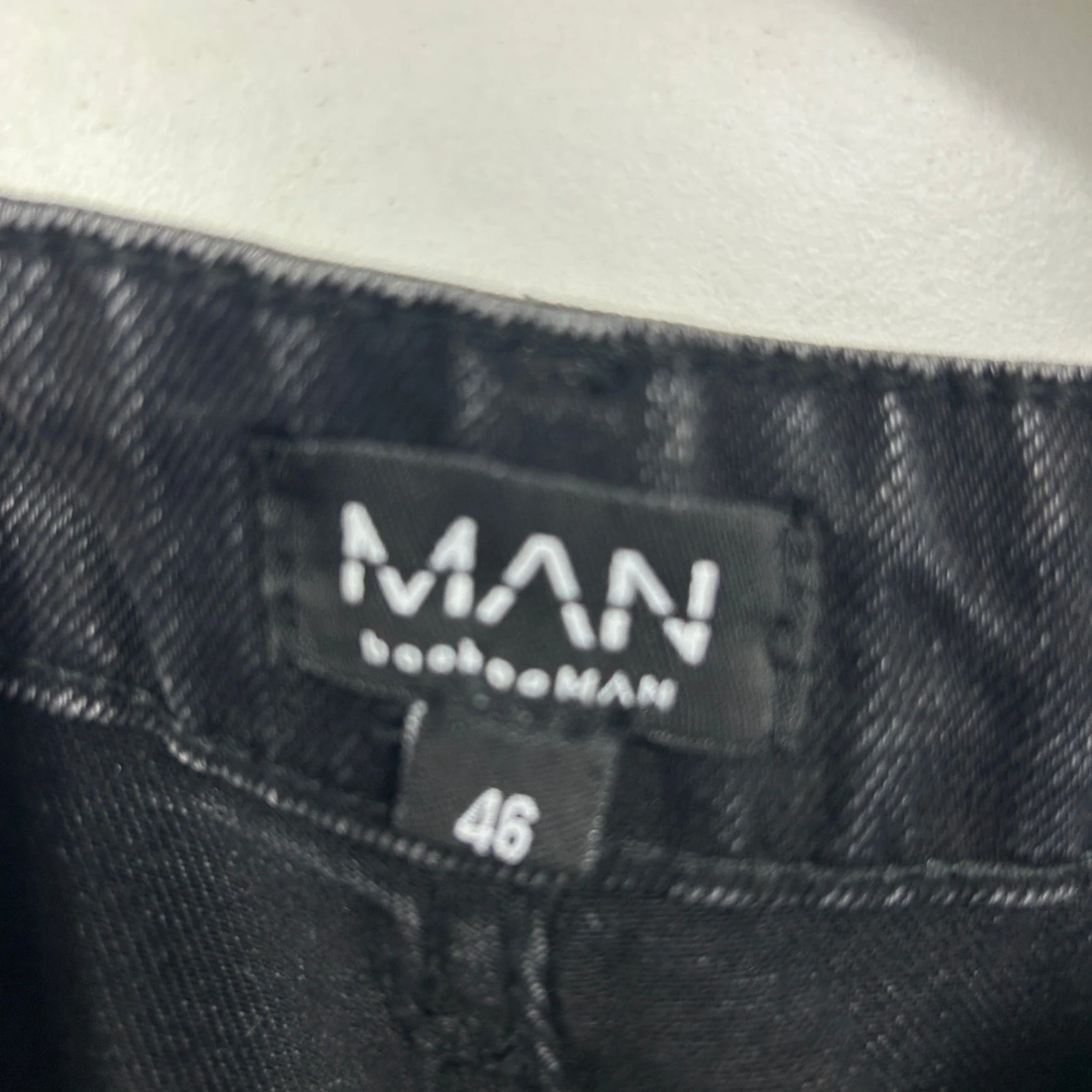 boohooMAN Black Men Slim Jeans Size 46 - Image 4