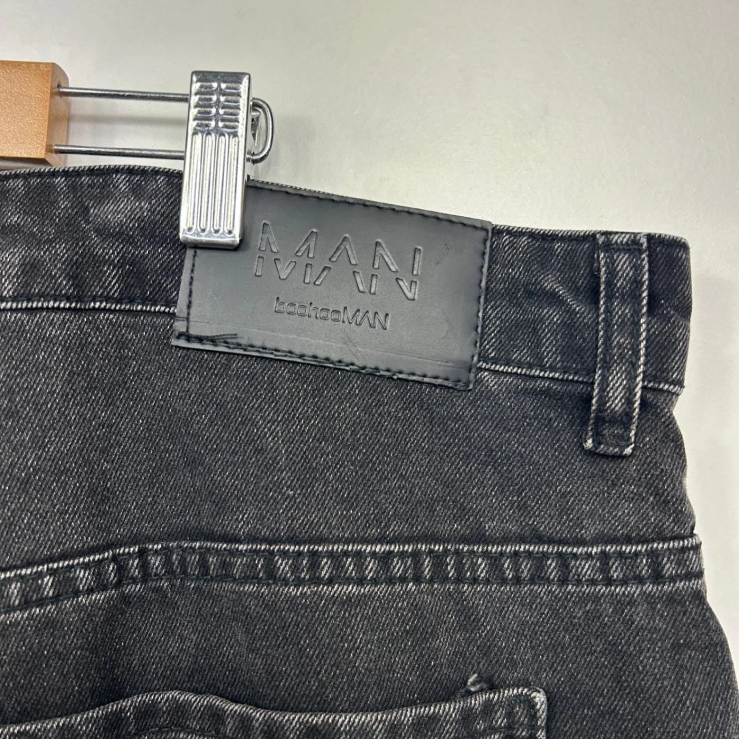 boohooMAN Black Men Slim Jeans Size 46 - Image 5