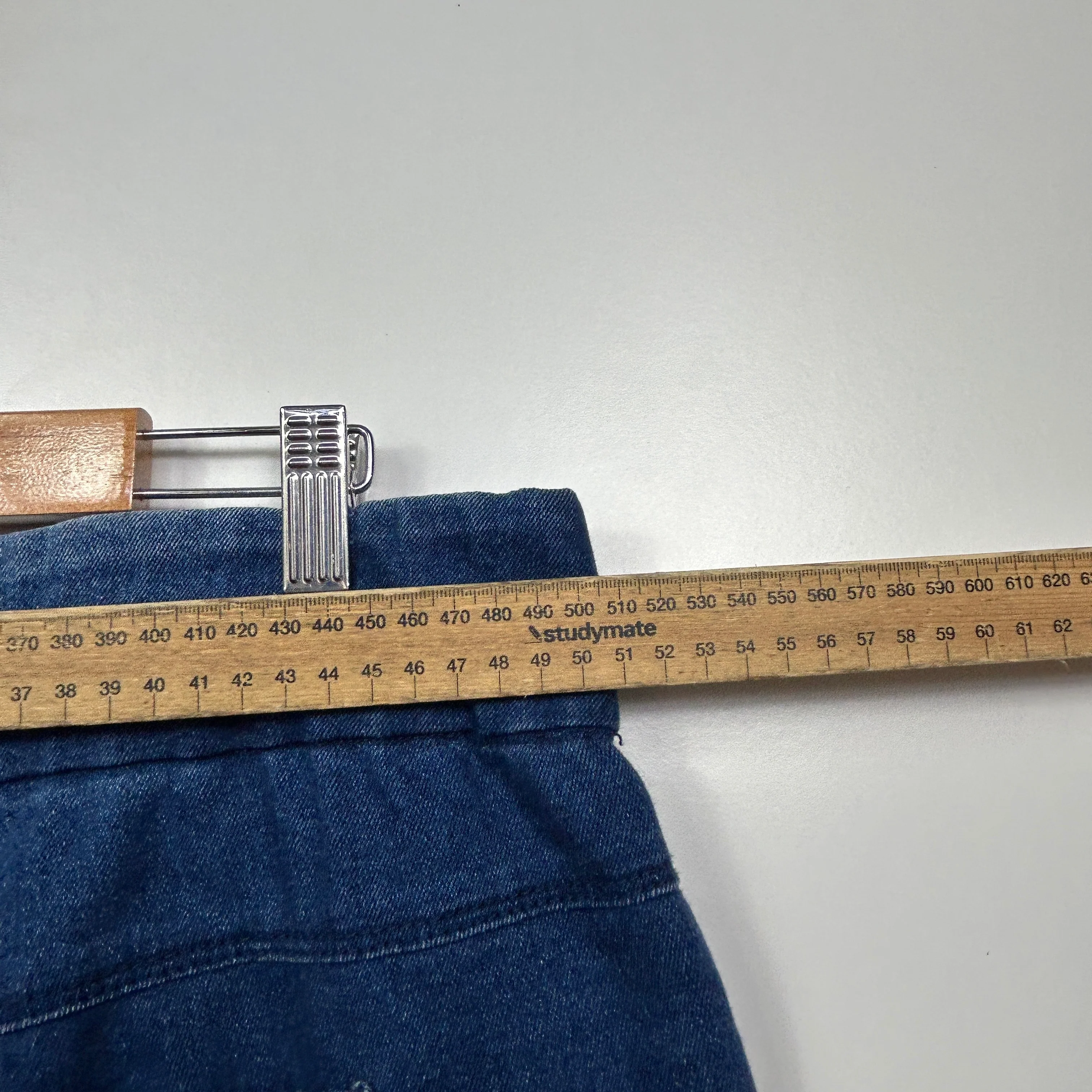 Breakers Navy Capri Denim Pants - Size 18 - Image 5