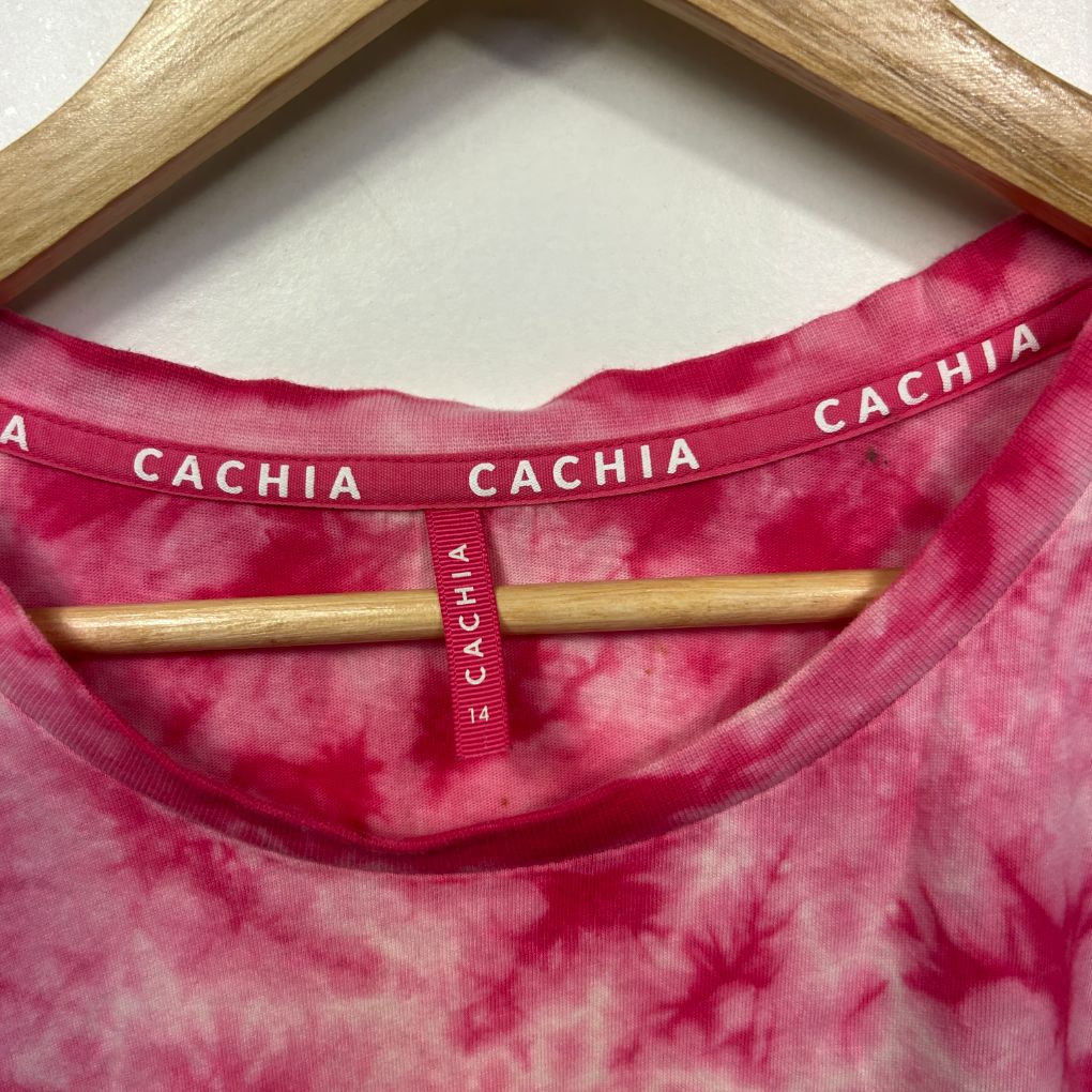 Cachia Pink Sleep Dress  - Size 14 - Image 3