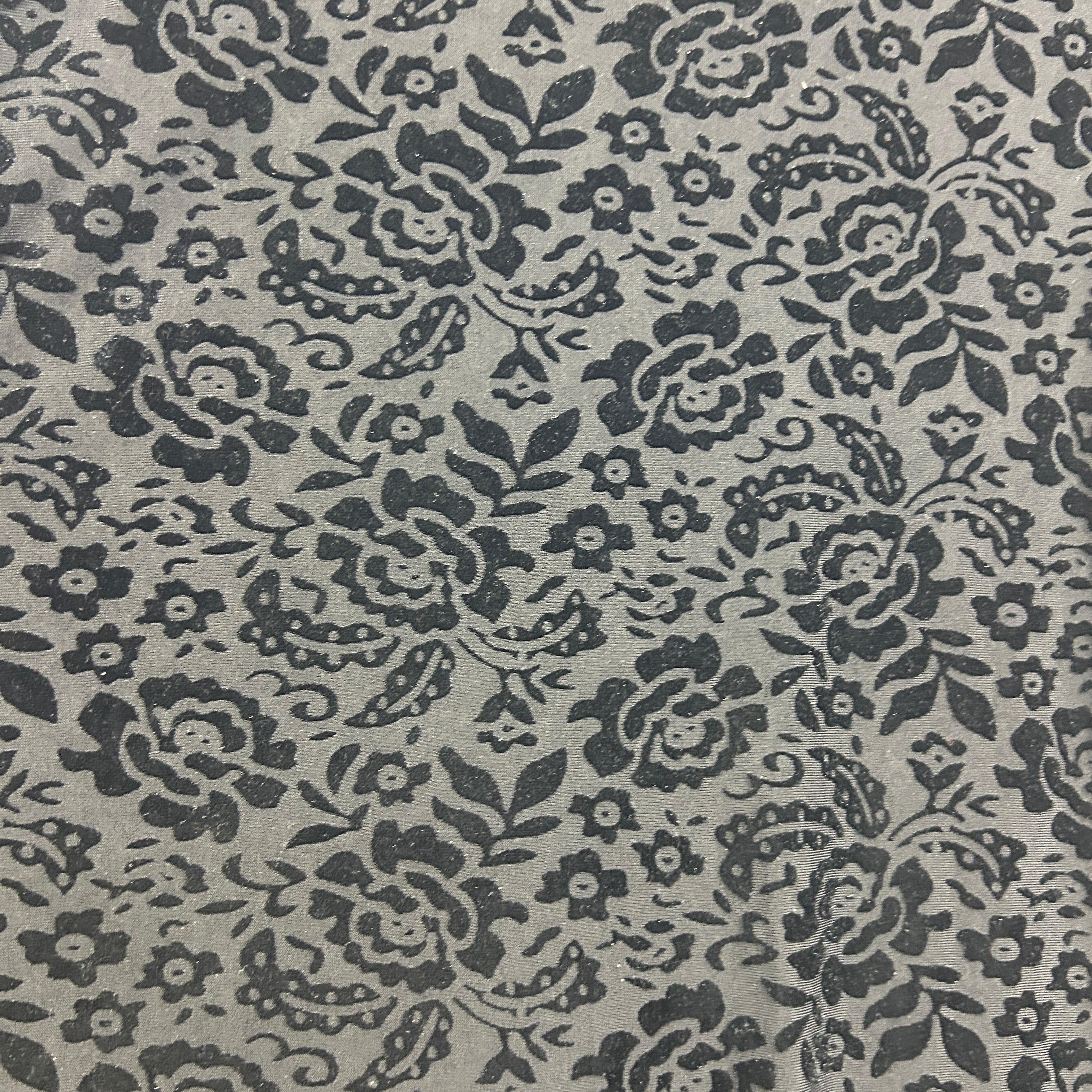 Capture Black Textured Floral Top - Size 12 - Image 3