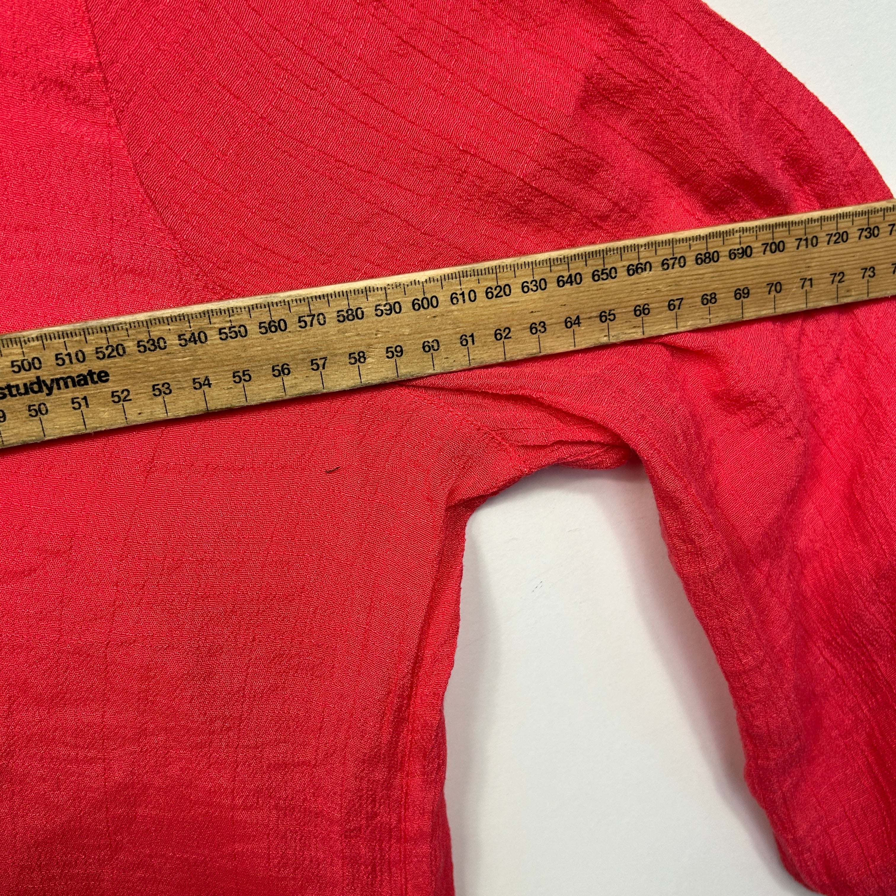 Capture Red Long Sleeve Shirt - Size 22 - Image 6