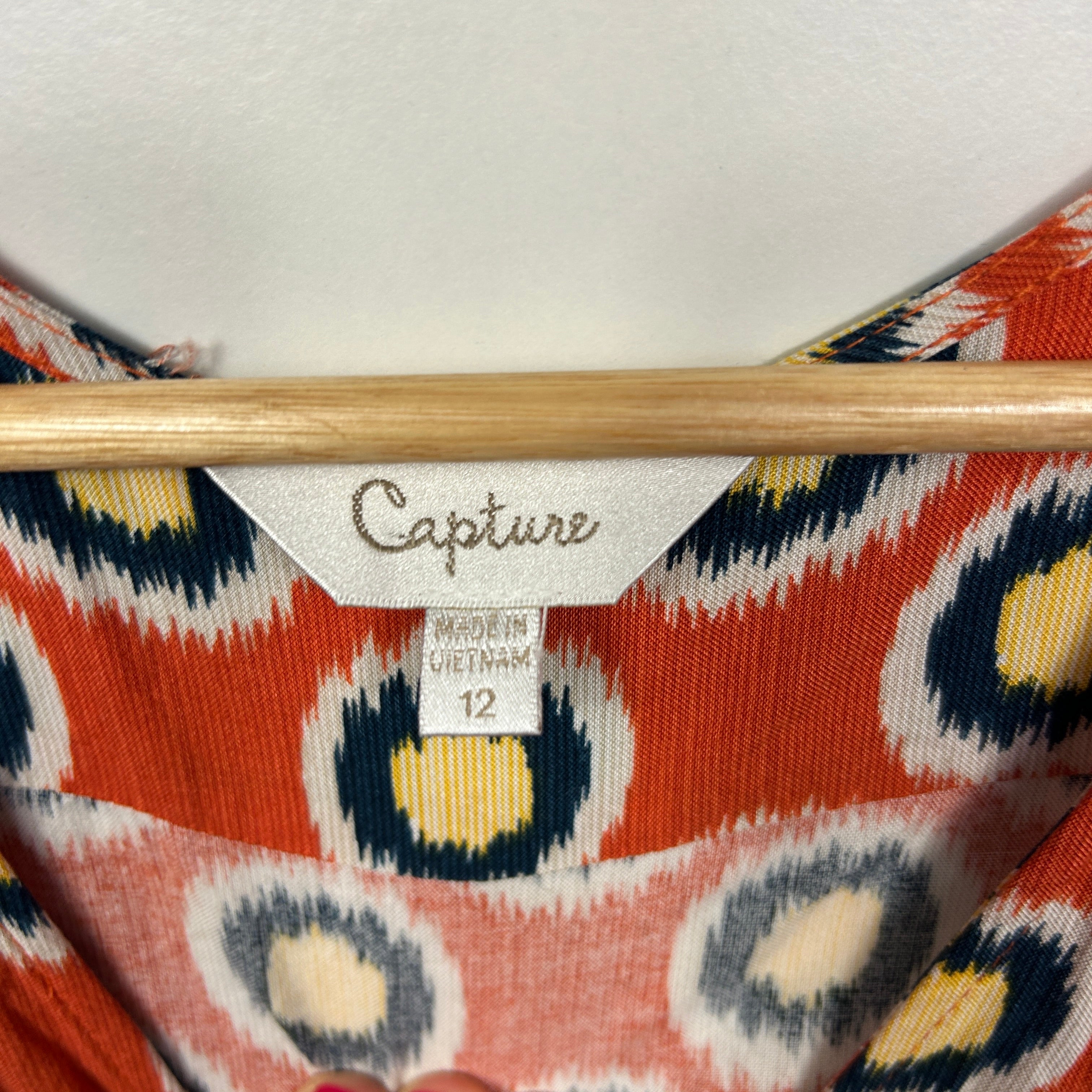 Capture Rust Dress - Size 12 - Image 3