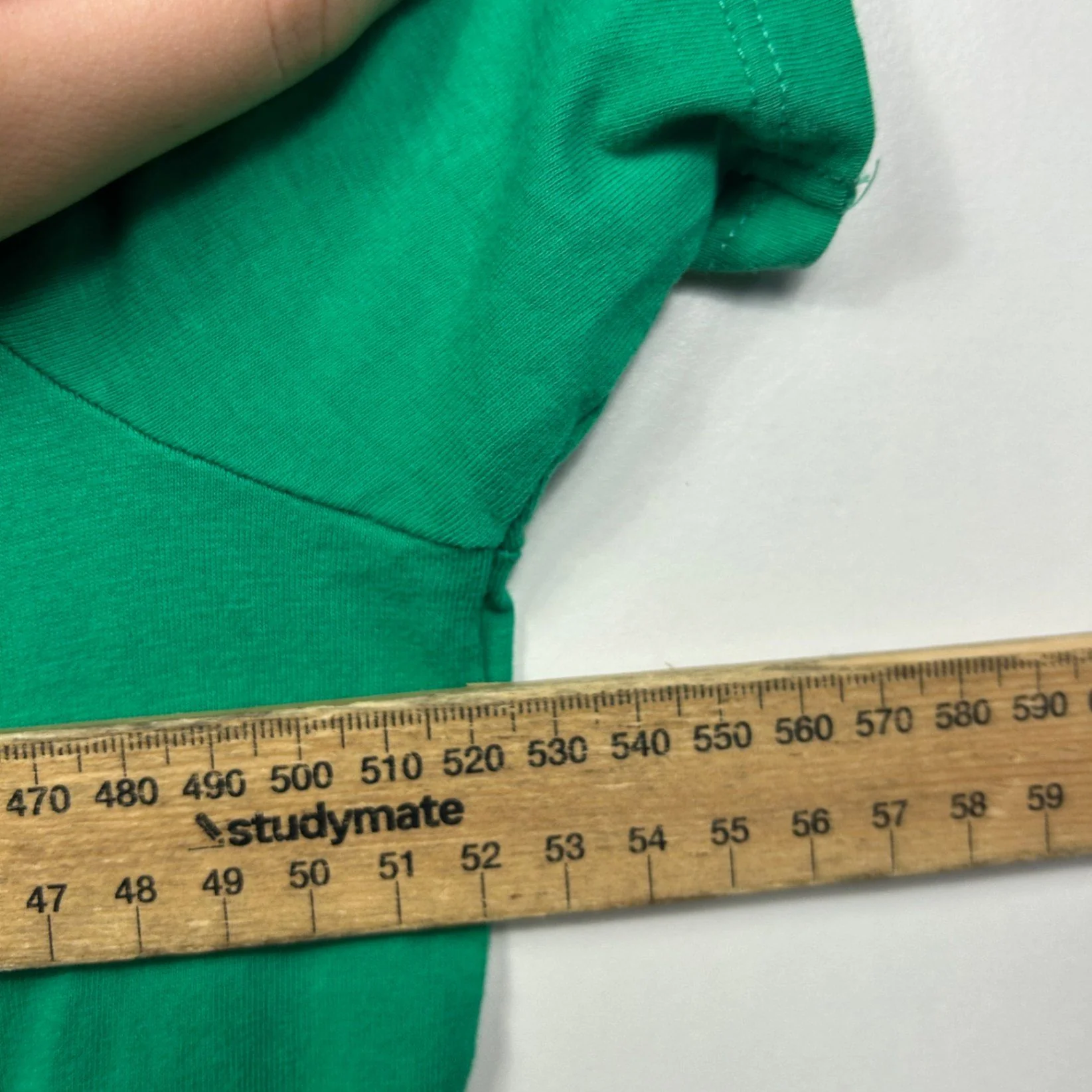 Christmas Green Cotton Short Sleeve T-shirt Size 18 - Image 5