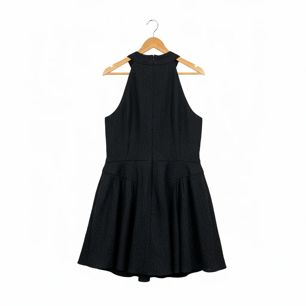 City Chic Black Sleeveless Fit & Flare Dress - Size 16/S - Image 2