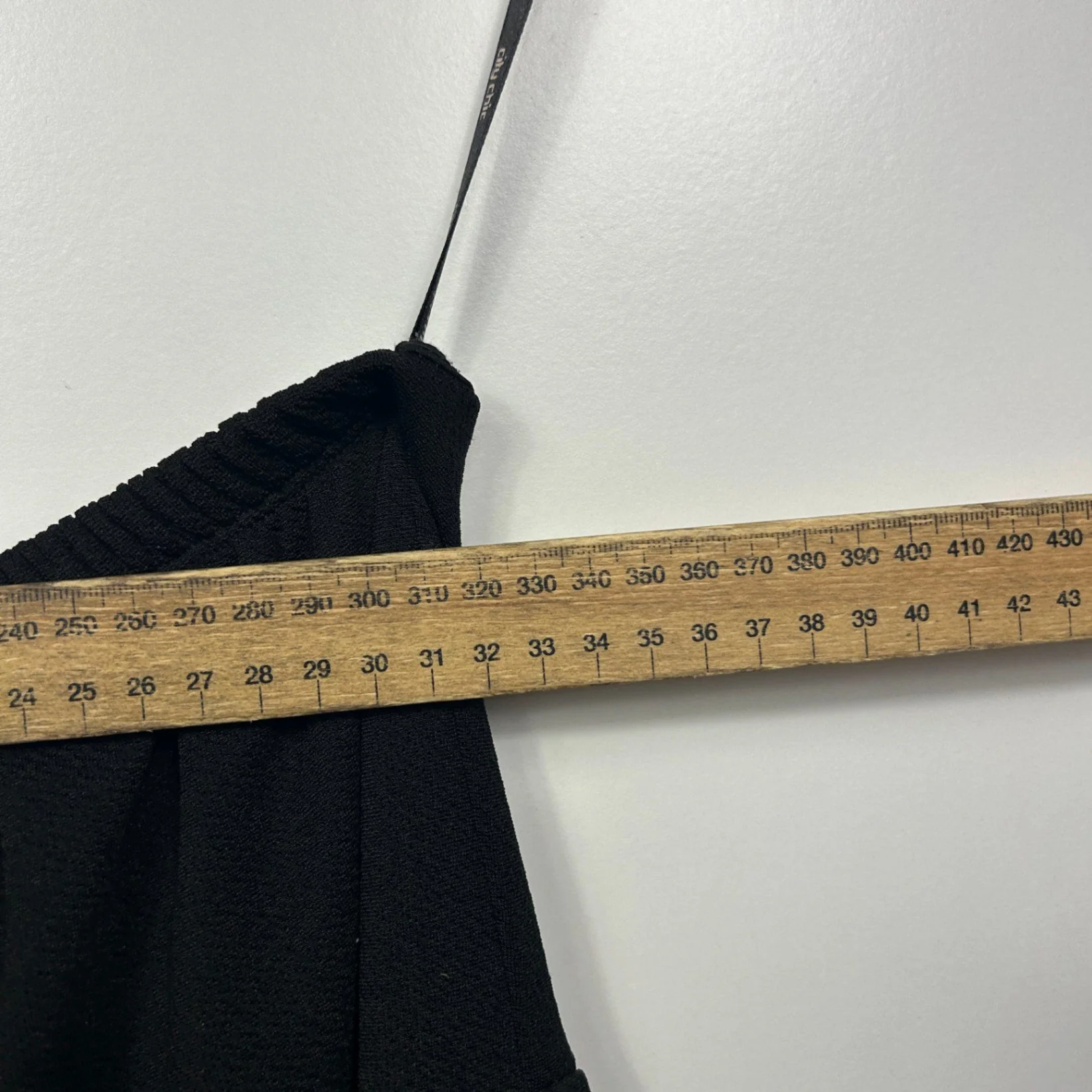 City Chic Black Strapless Embroidered Cocktail Evening Dress Size 16 - Image 7