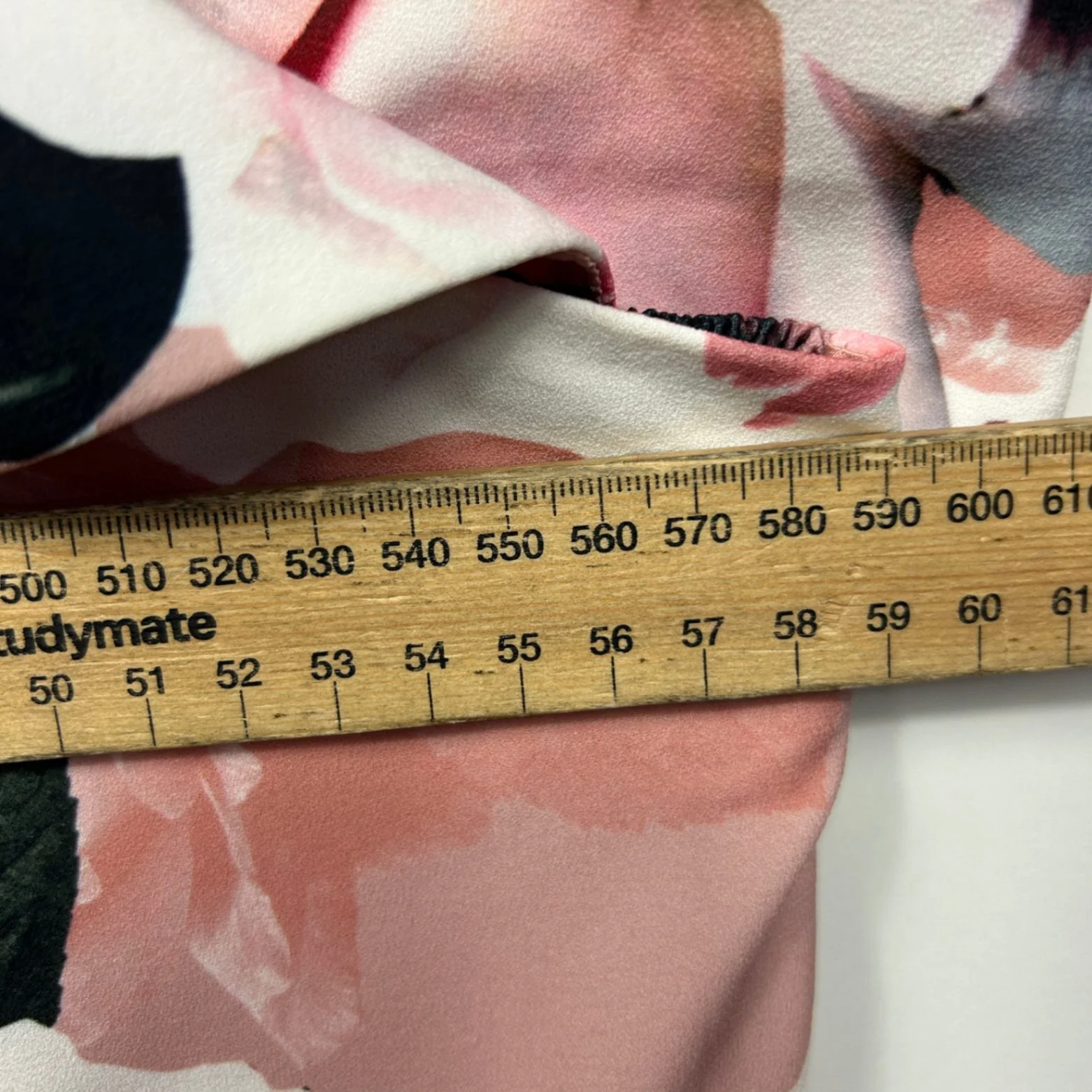City Chic Maxi Dress Size XXL 22 24 Pink Floral Floral Off Shoulder Cocktail Party - Image 7