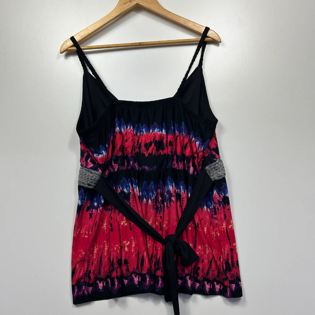 City Chic Multicoloured Cami Top - Size 20/L - Image 2