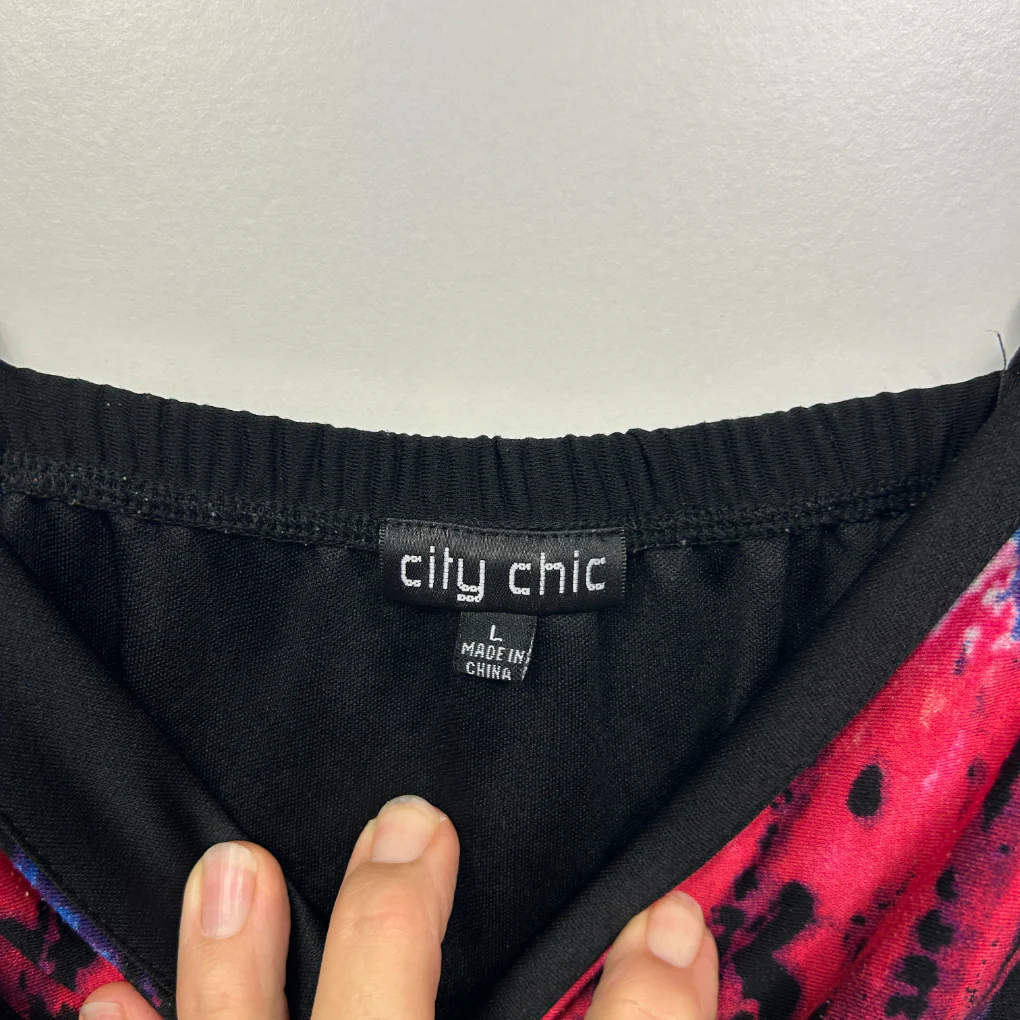 City Chic Multicoloured Cami Top - Size 20/L - Image 3