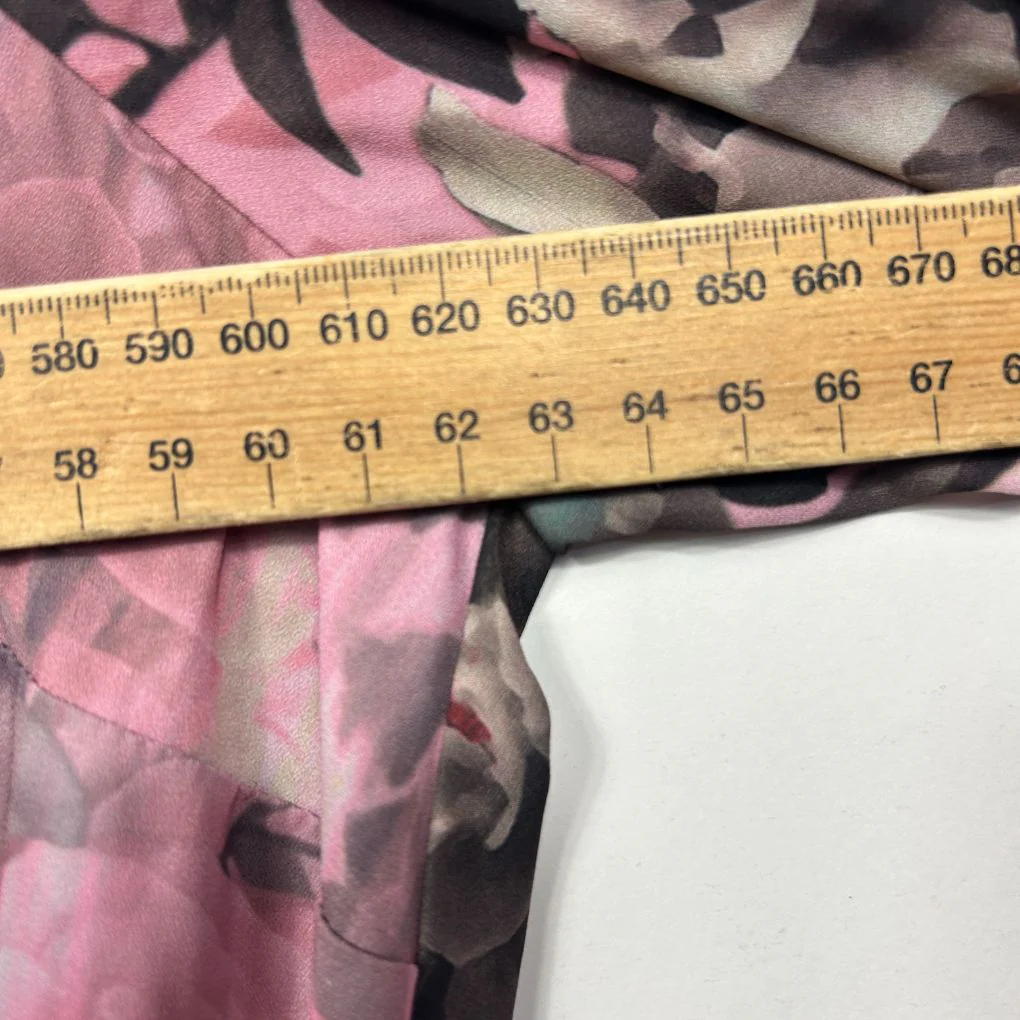 City Chic Pink Floral Cocktail Dress - Size 22/XL - Image 6