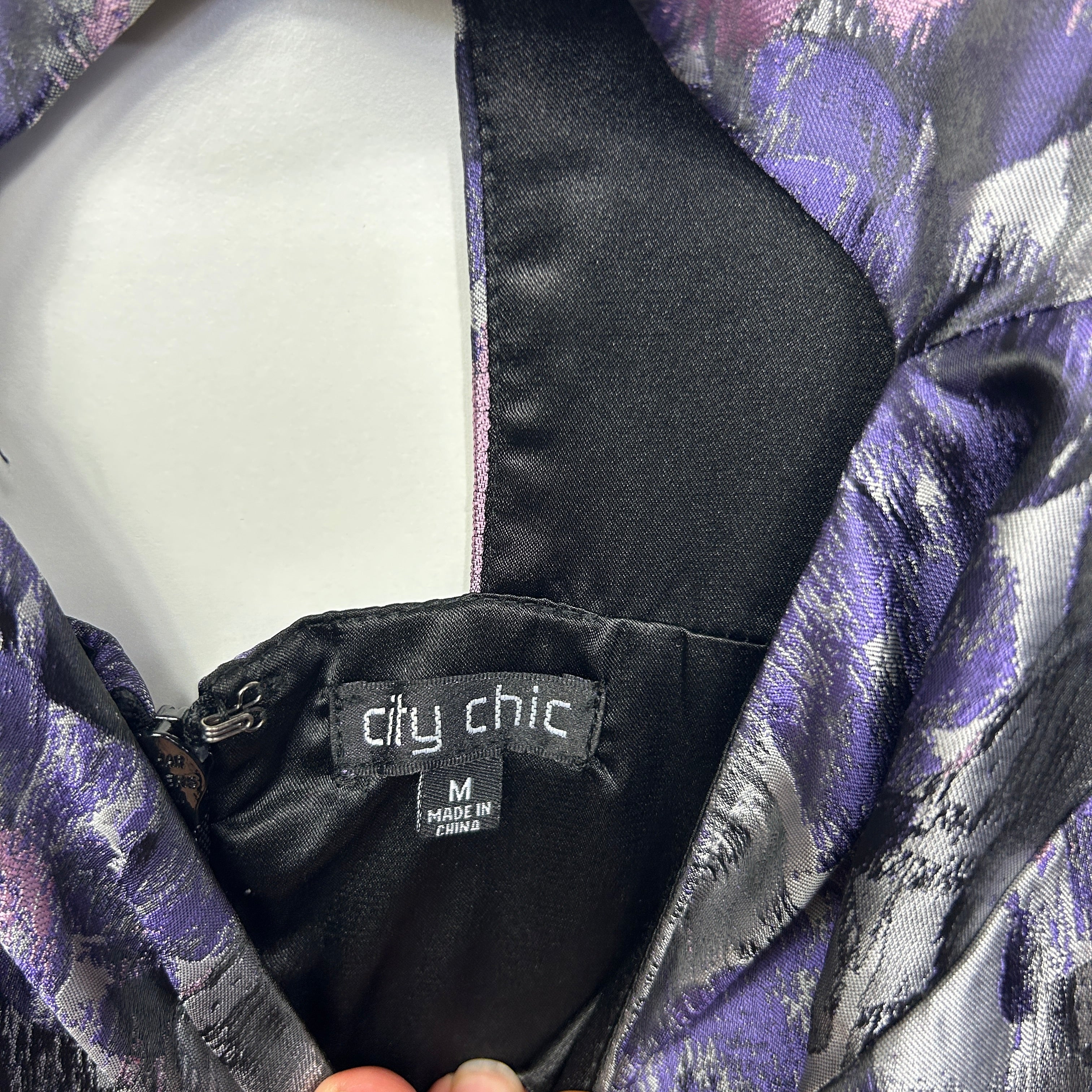 City Chic Fit & Flare Cocktail Evening Dress - Size 18/M - Image 5