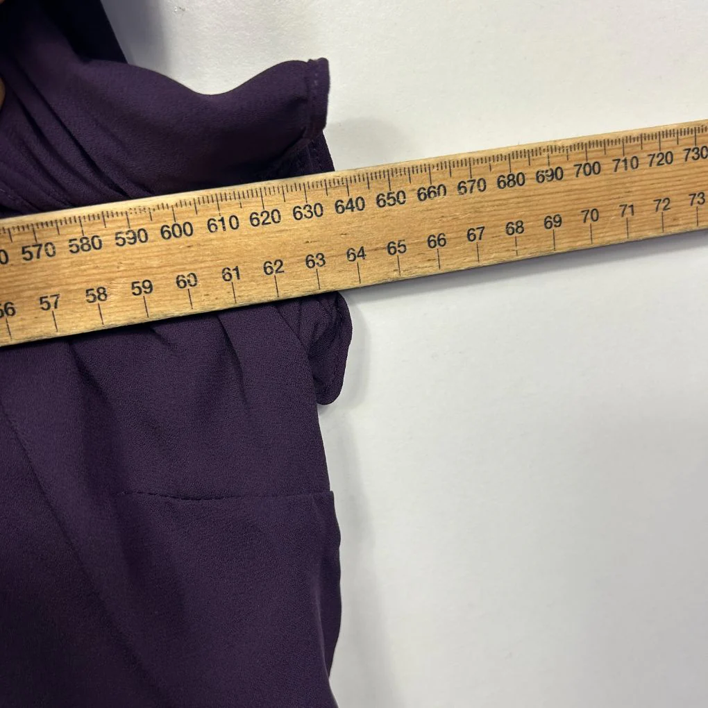 City Chic Purple Hi Low Cocktail Dress - Size 18 - Image 5