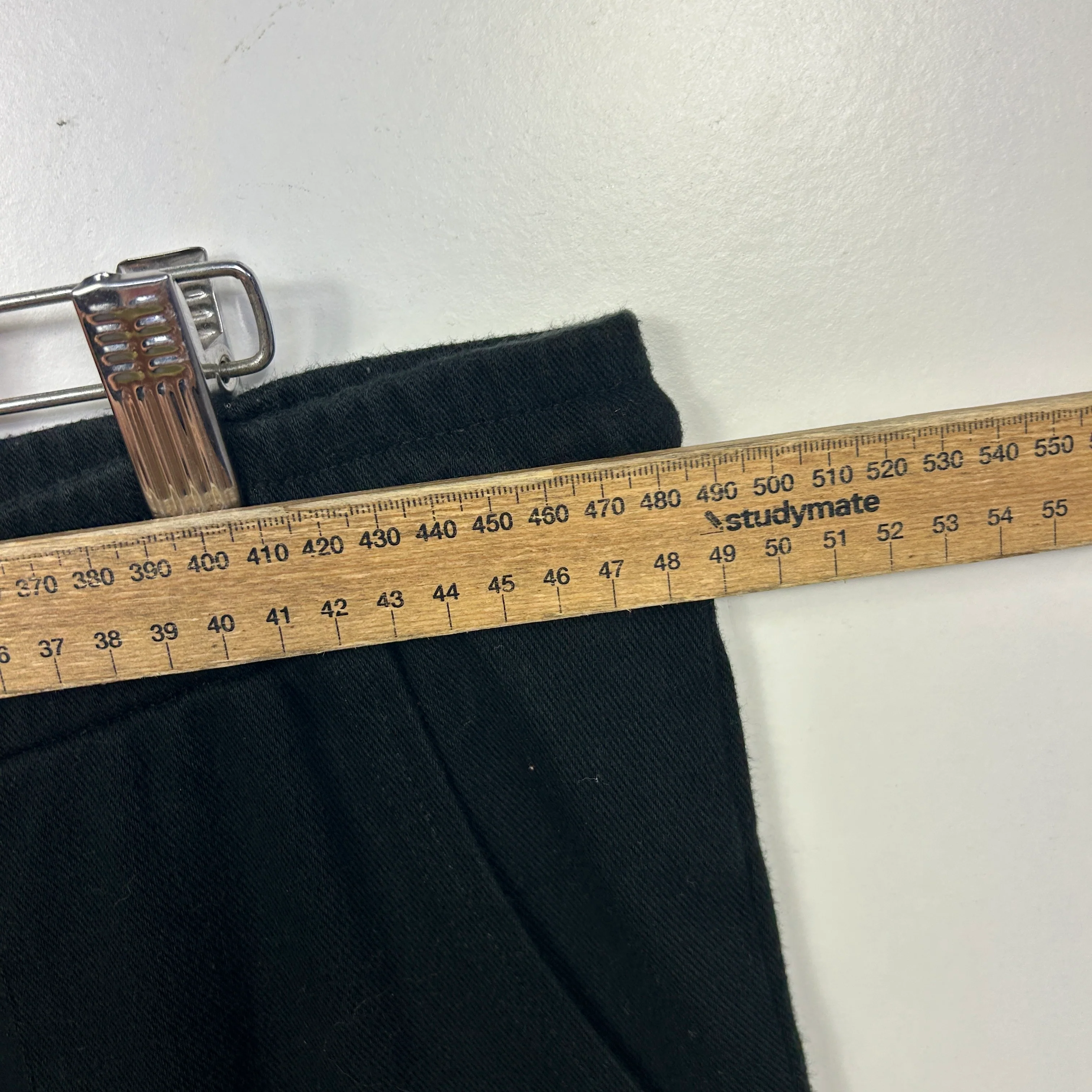 Clothing & Co Black Cotton Track Pants - Size 18 - Image 6