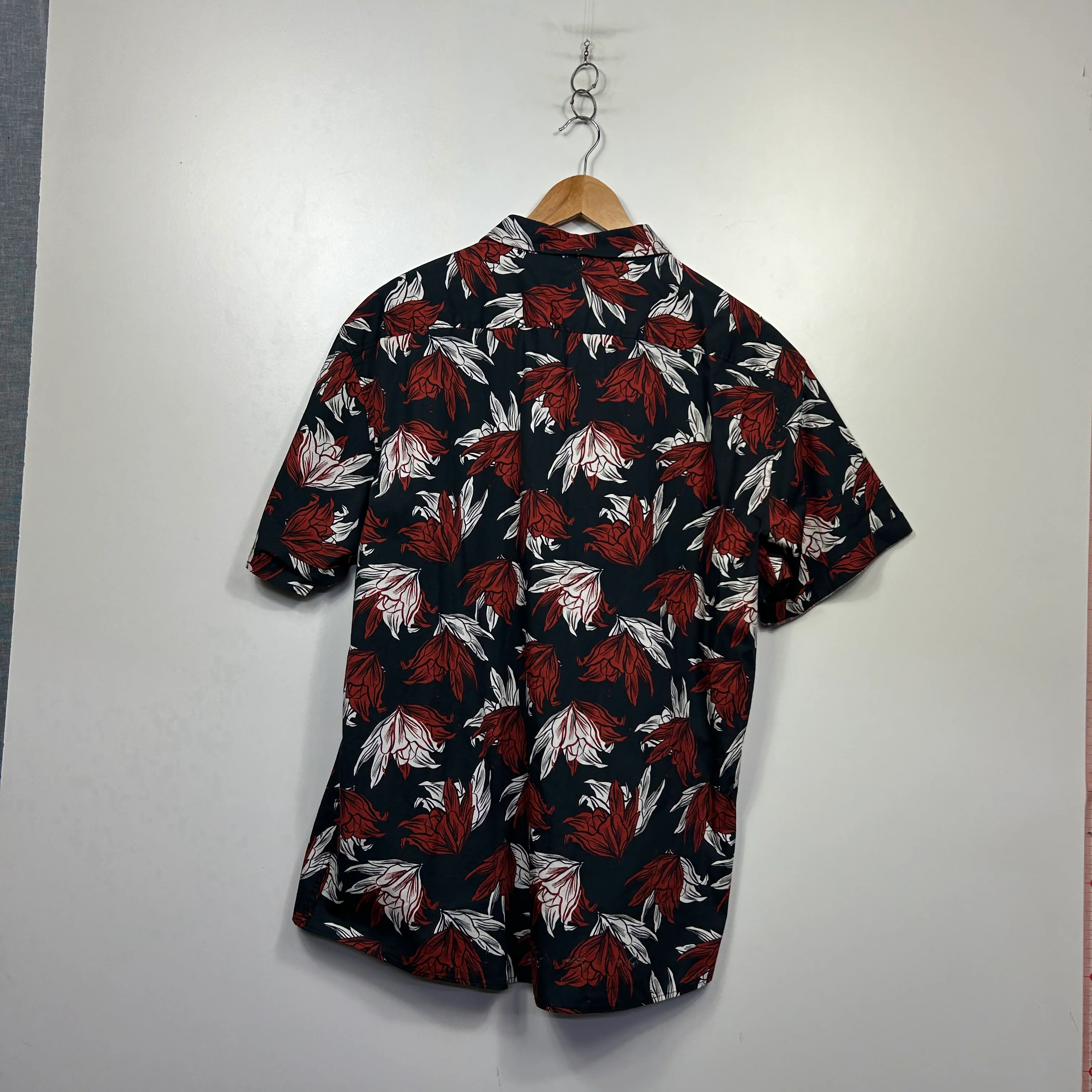 Connor Black Floral Shirt Slim Fit - Size XXL - Image 4