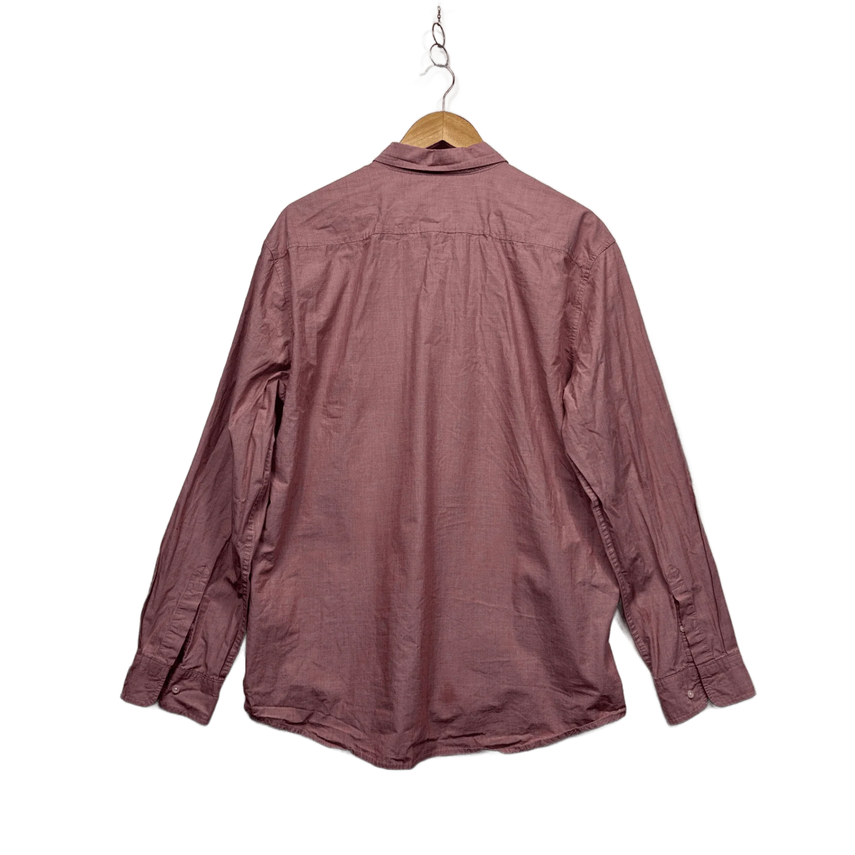 Connor Men's Classic Fit  Long Sleeve 100% Cotton Button-Up Shirt 2XL - Image 2