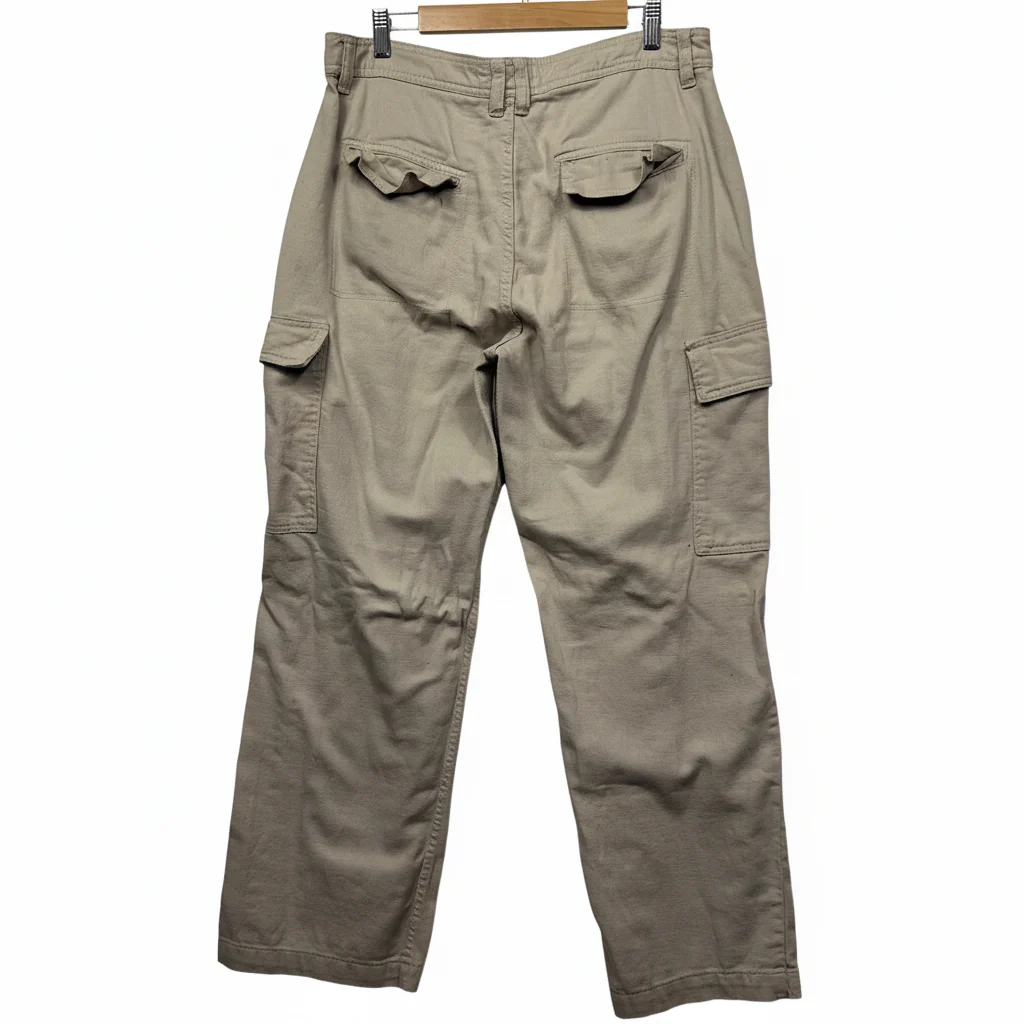 Cotton On Beige Cargo Pants - Size 14 - Image 2