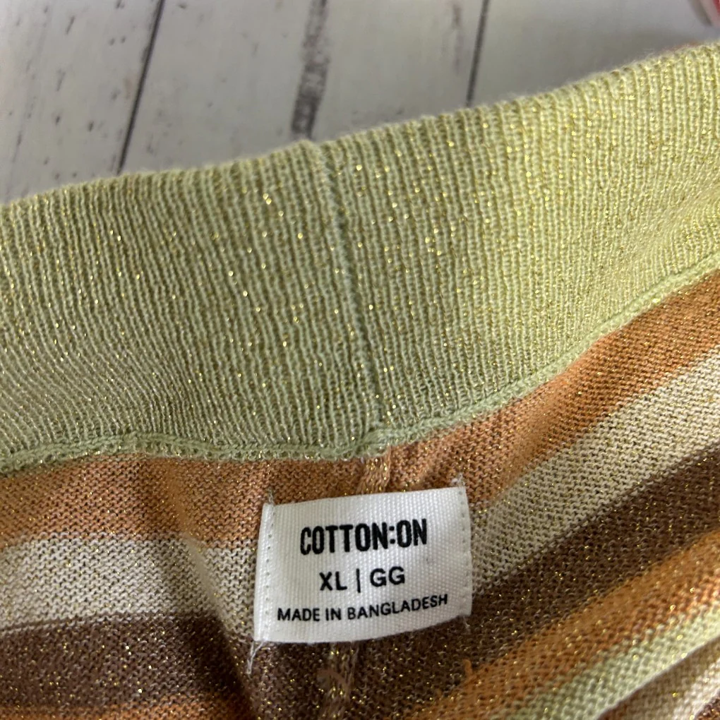 Cotton On Multicoloured Striped Pants - Size XL - Image 3