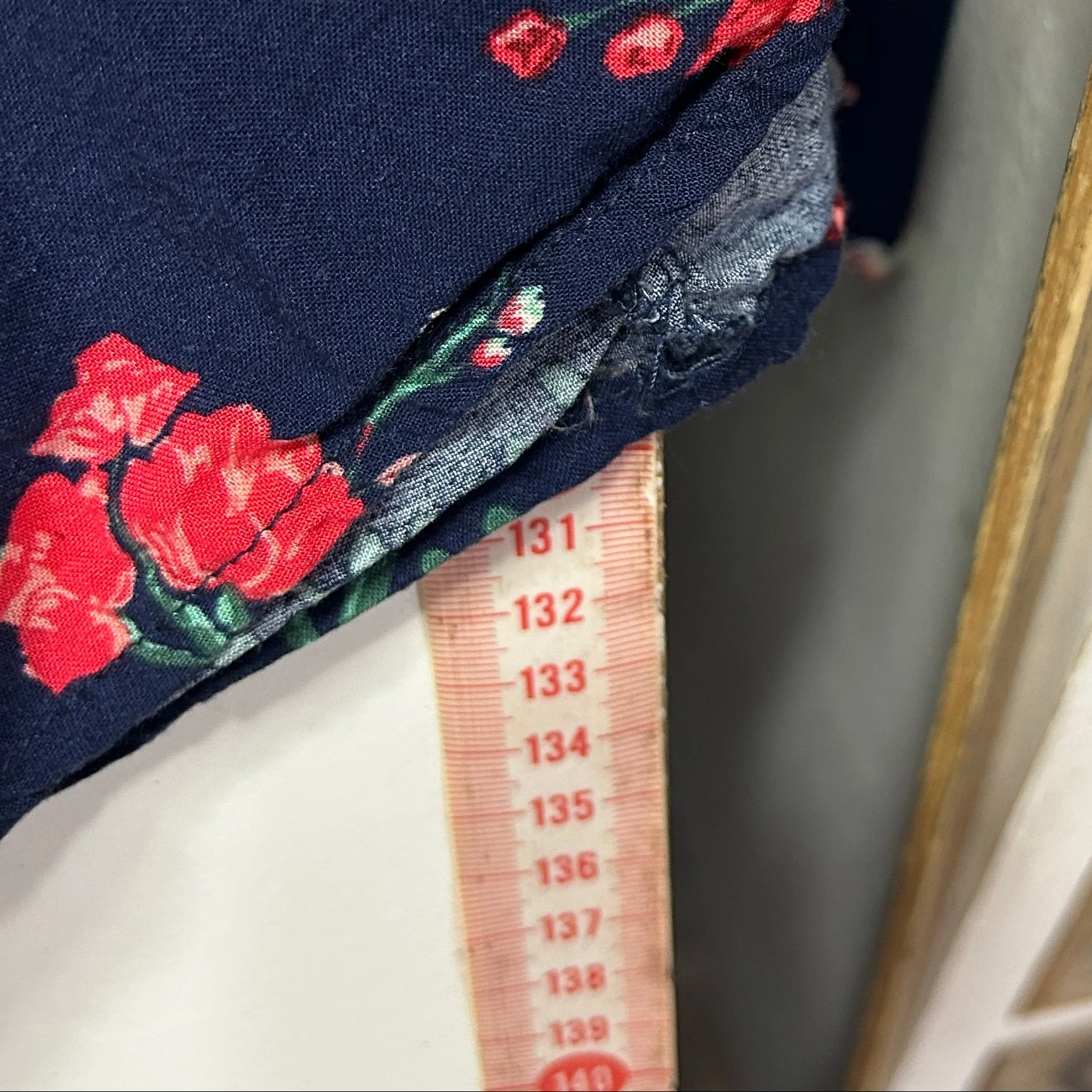 Cotton On Navy and Multicoloured Floral Print Dress - Size XL/16 - Image 5