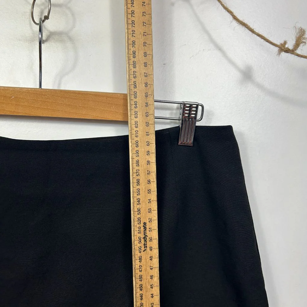 Country Road Black Pencil Skirt - Size 16 - Image 6