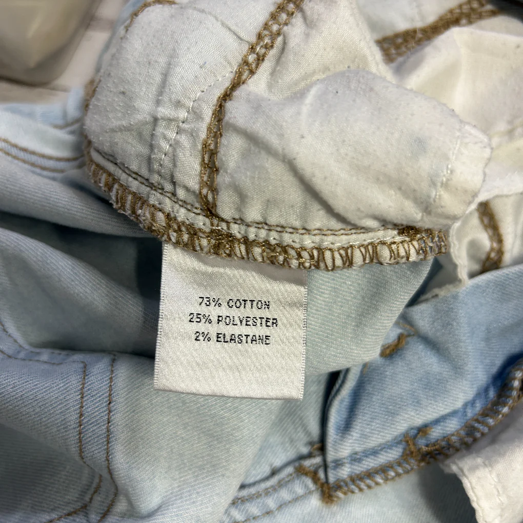 Crossroads Denim Light Blue Denim Shorts - Size 22 - Image 3