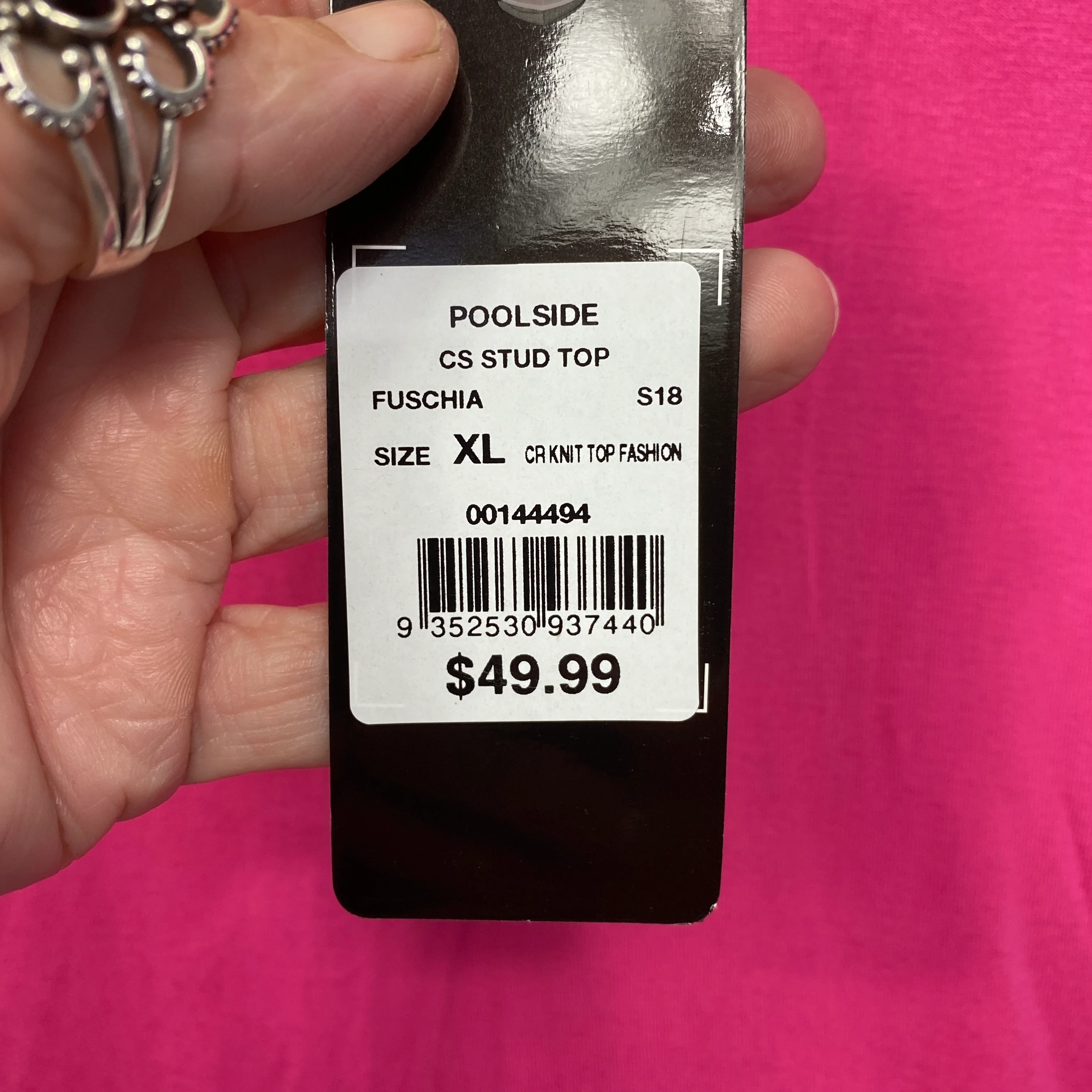 Crossroads Top Size 16 XL Pink Cold Shoulder Sleeve New - Image 5