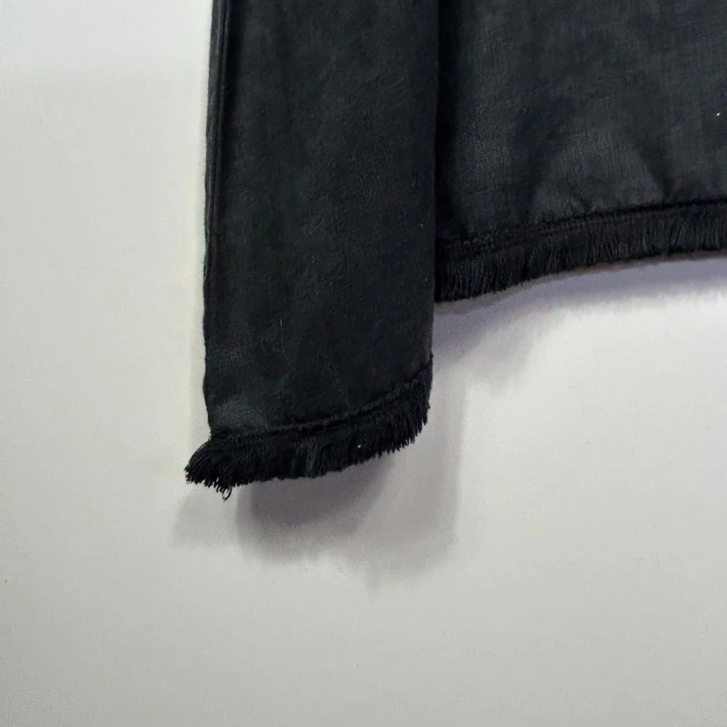 Curate by Trelise Cooper Black Linen Top - Size XL - Image 4