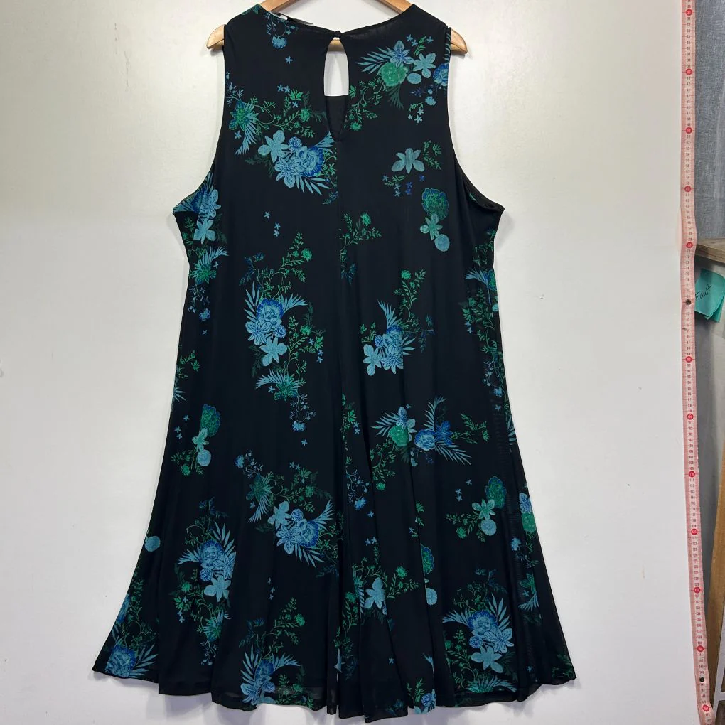Curve Society Black Dress - Size 24 - Image 4