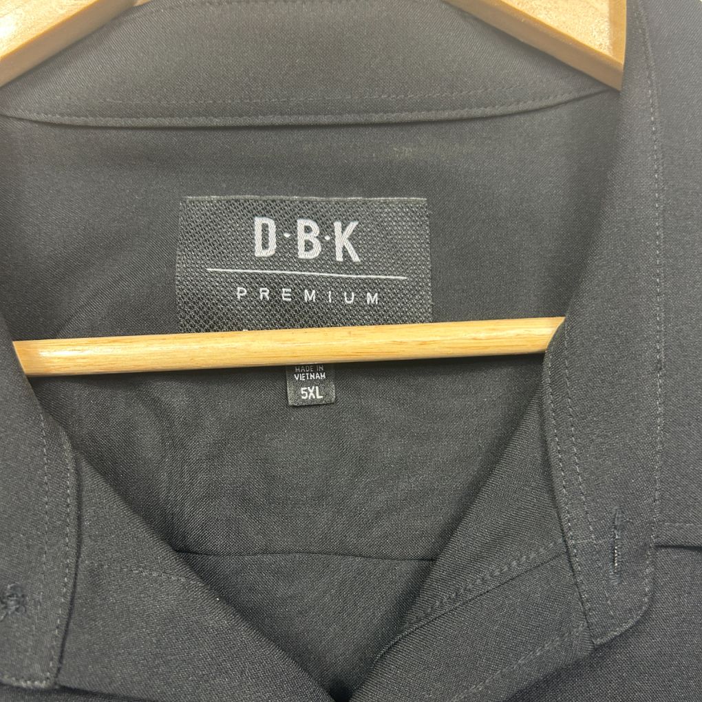 DBK Premium Black Shirt - Size 5XL - Image 2