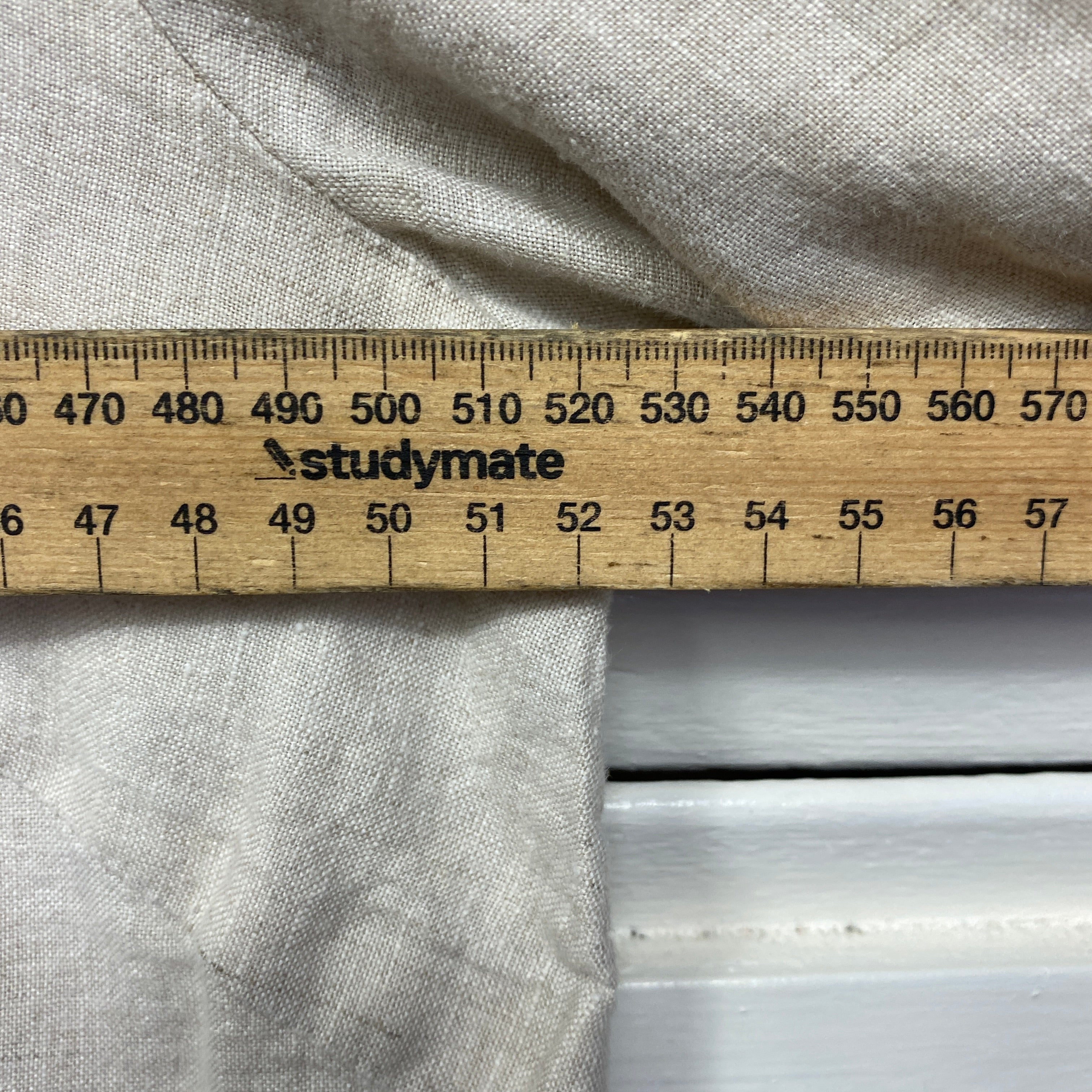 Daronne Linen Top Size 14 Biege Australian Designer - Image 8
