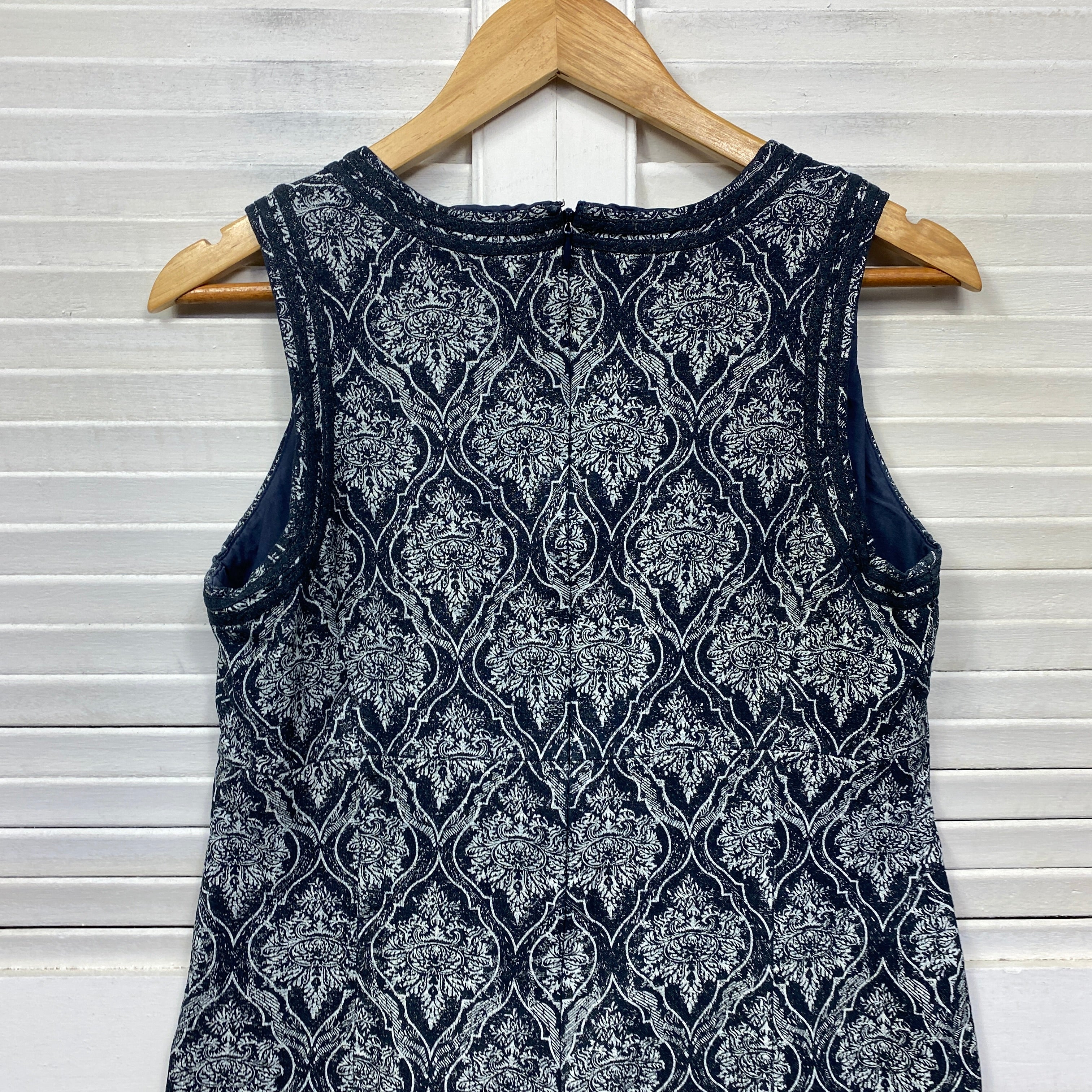 David Lawrence Dress Size 16 Blue Sleeveless Cocktail - Image 6
