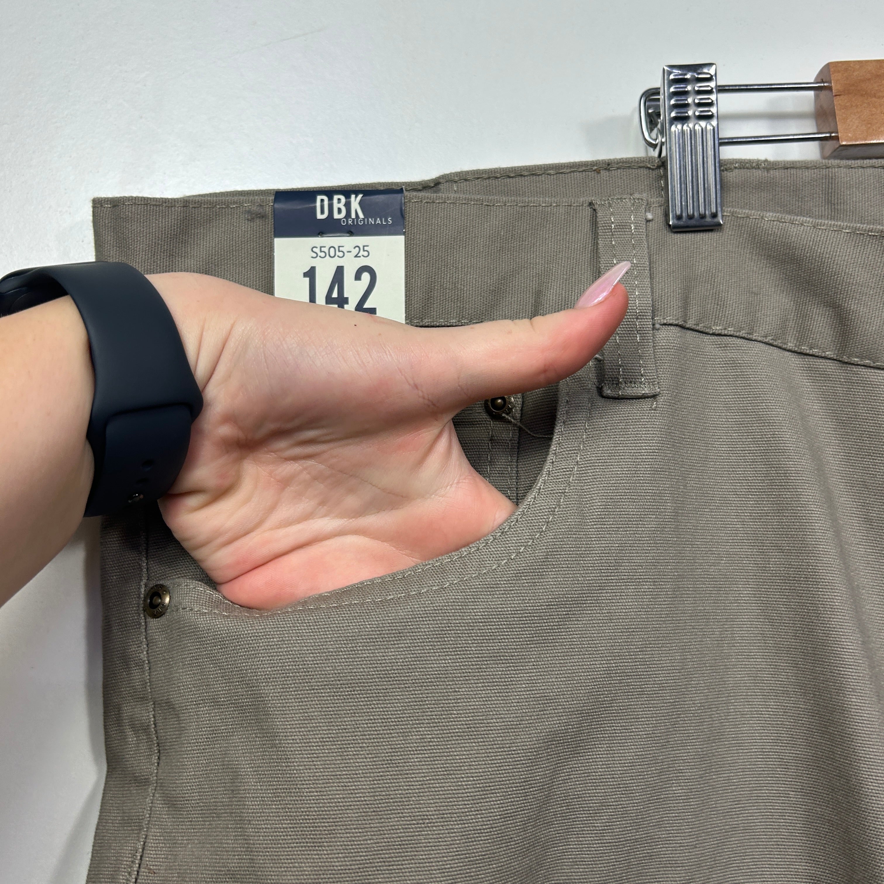 DBK Originals Khaki Shorts - Size 142 - Image 3