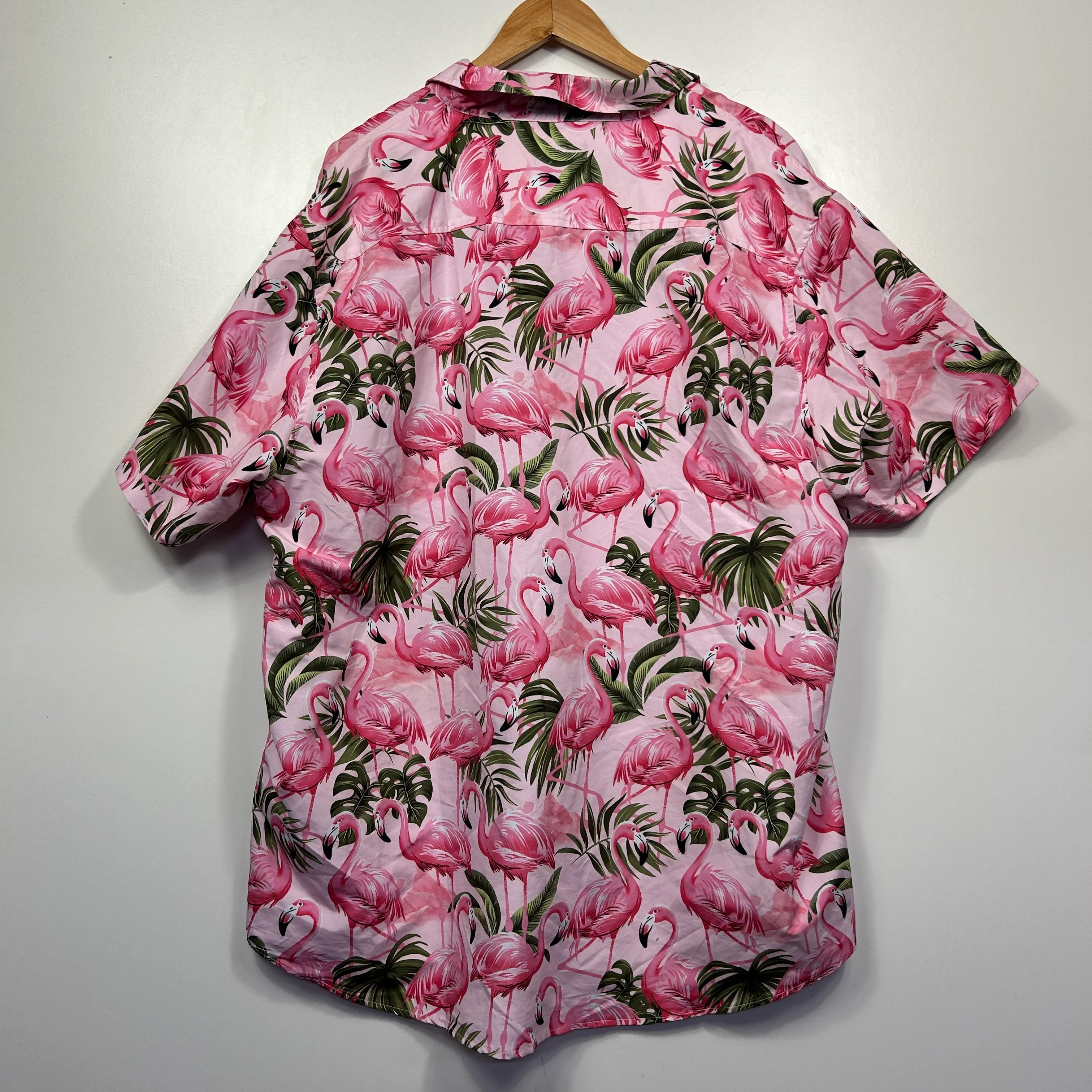 DBK Originals Pink Flamingo Hawaiian Tropical Shirt - Size 6XL - Image 4