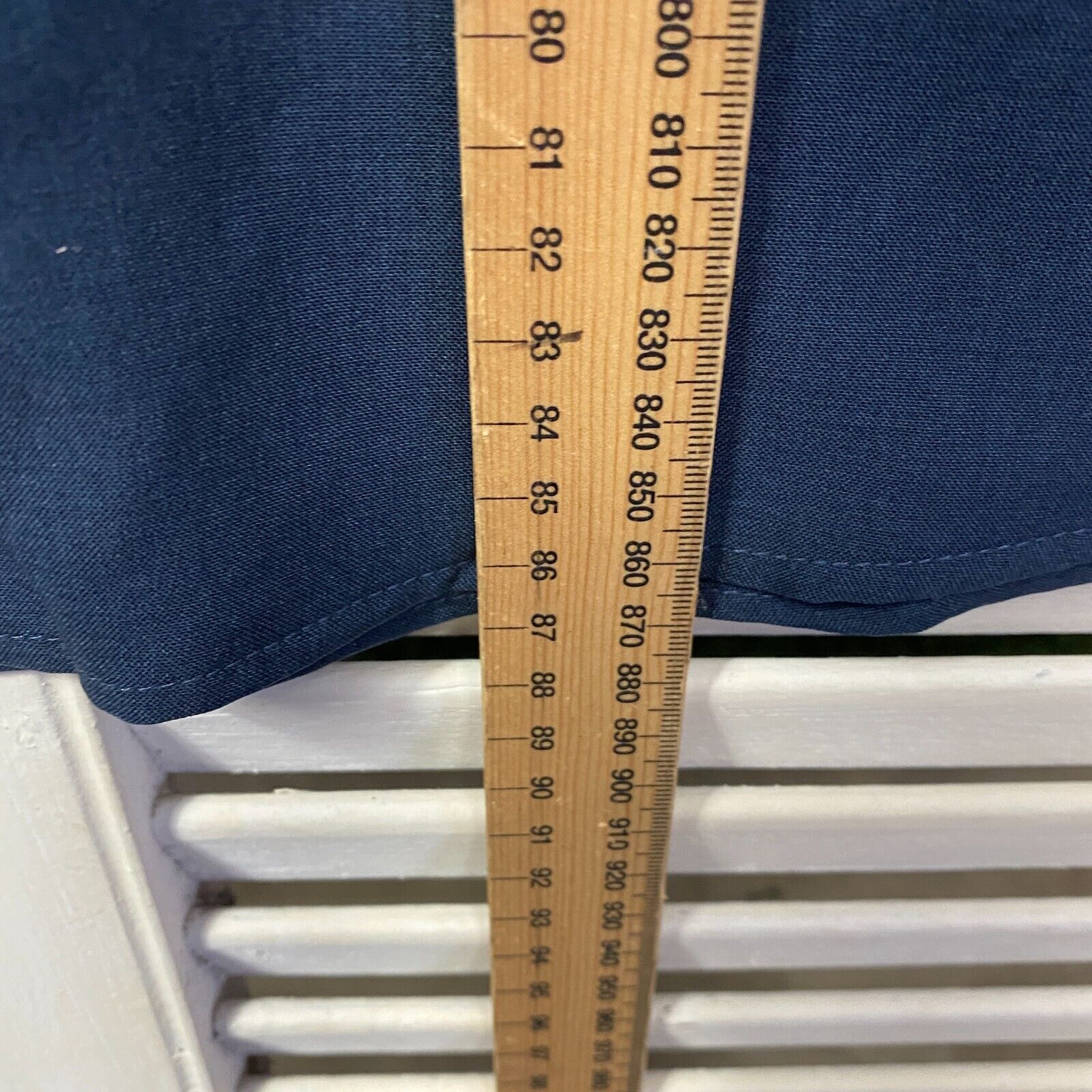 DBK Shirt Size 6XL Plus Long Sleeve Blue Button Up Big Tall Lowes - Image 9