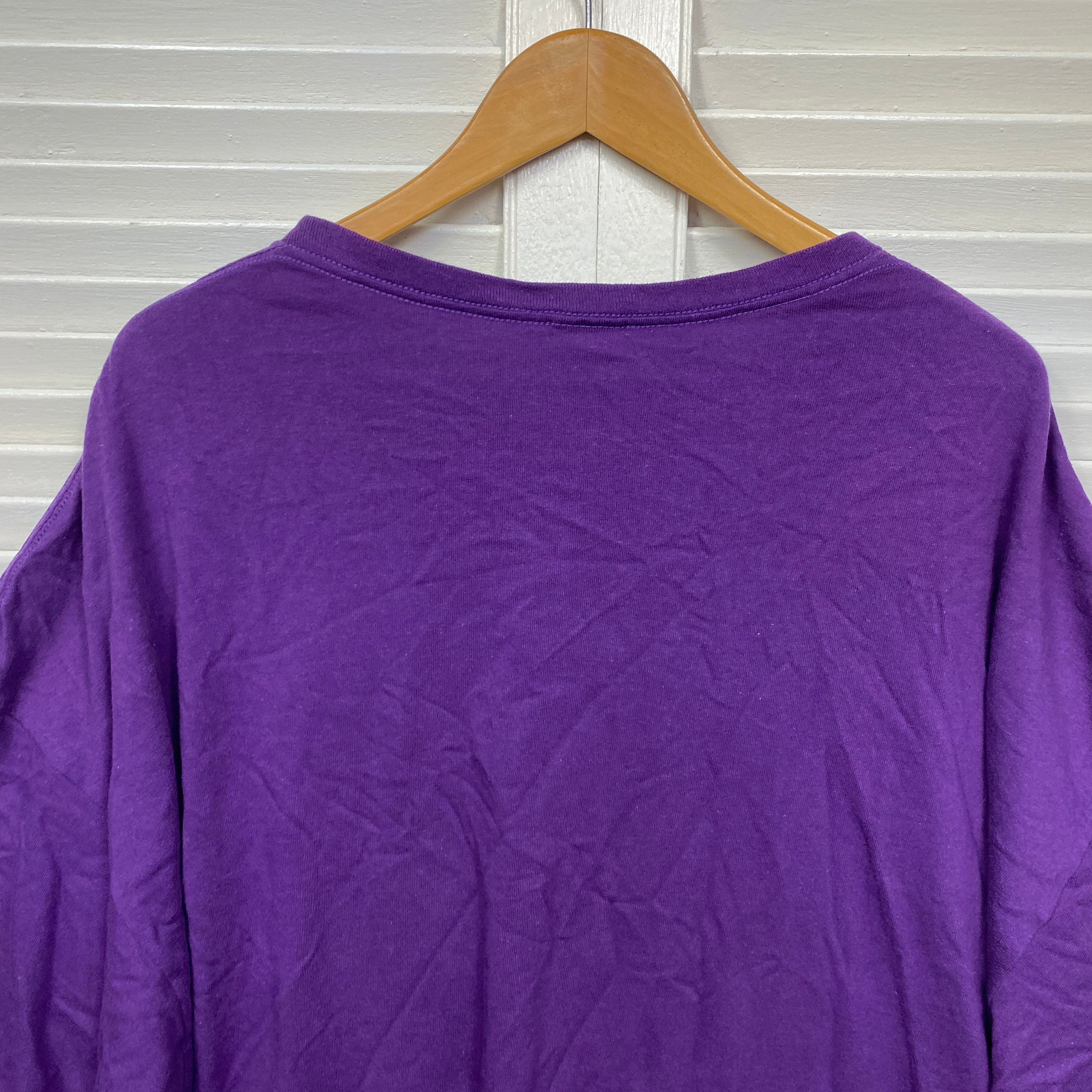Brisbane Broncos Tshirt Mens Size 5XL Purple Short Sleeve - Image 8