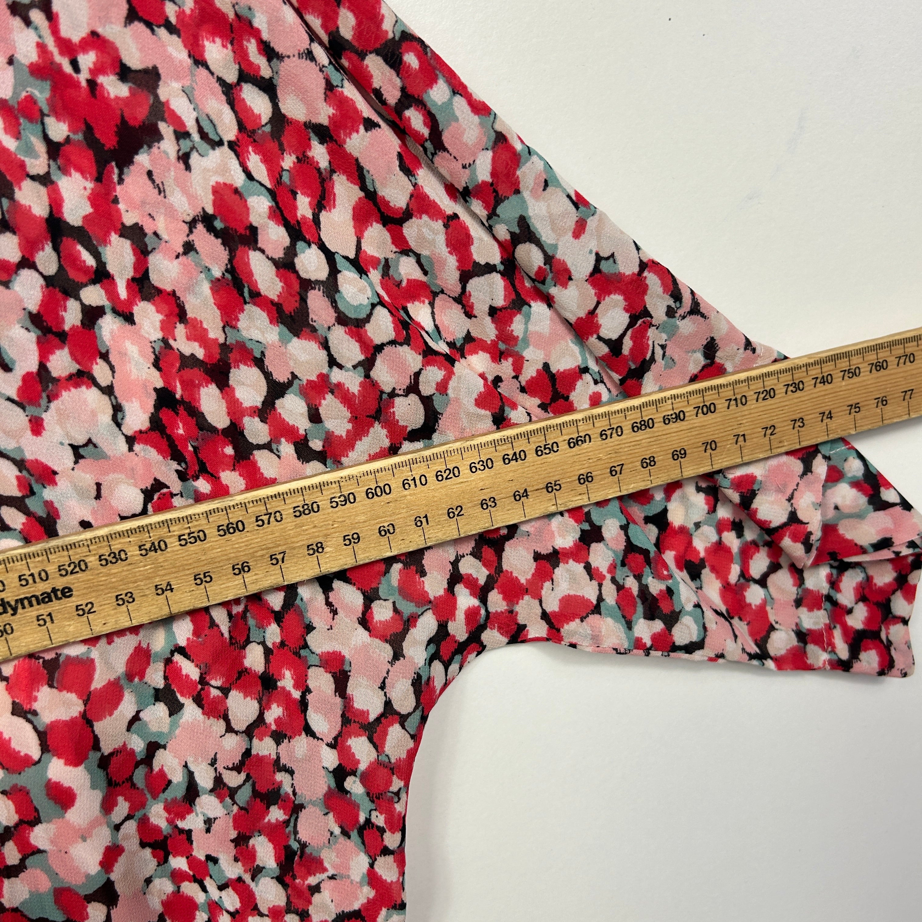 Diana Ferrari Multicoloured Print Top - Size L - Image 5