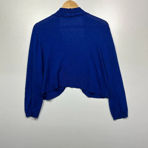 Diana Ferrari Royal Blue Cardigan - Size 16 - Image 4