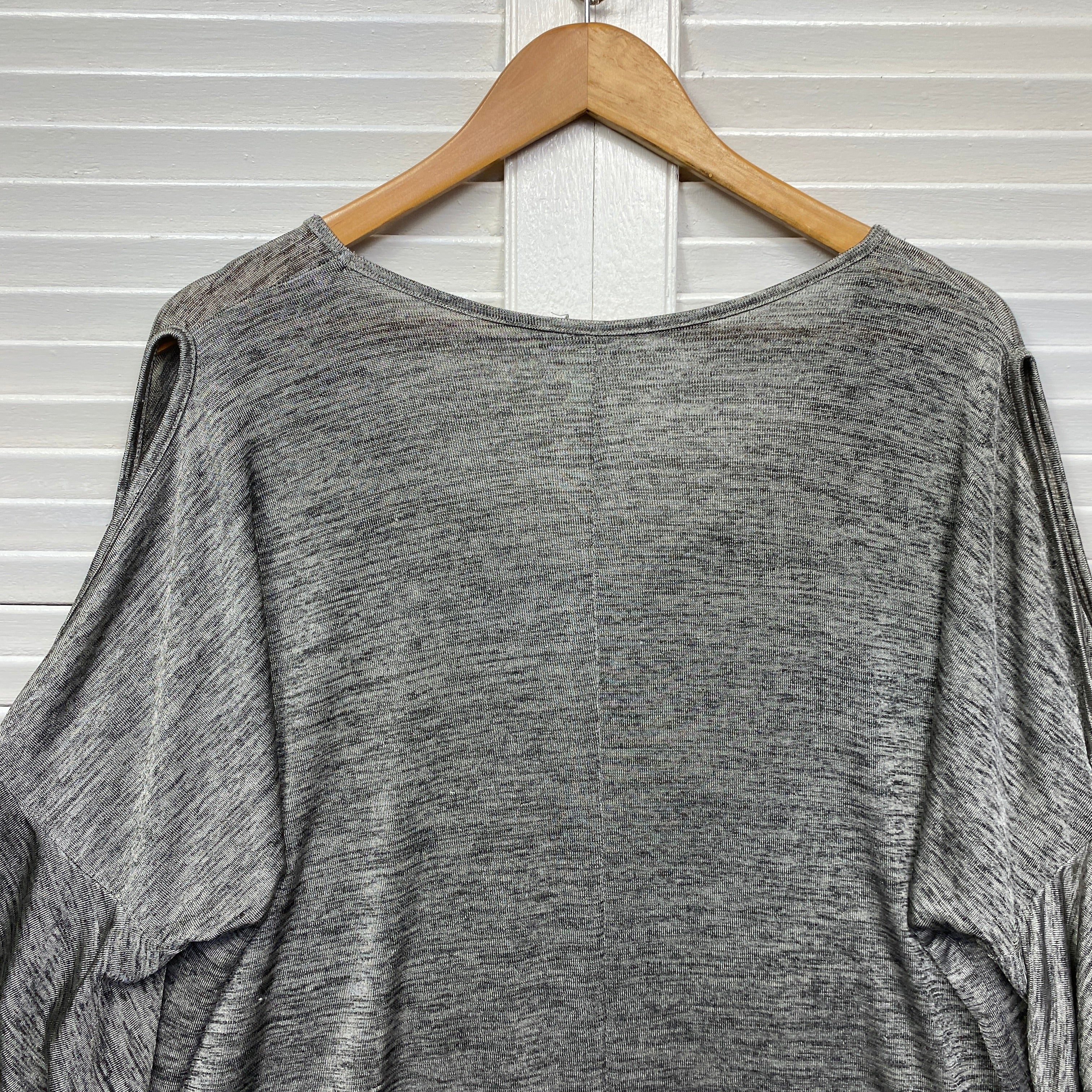 Taking Shape Top Size 16 18 Short Sleeve Metallic - Image 5