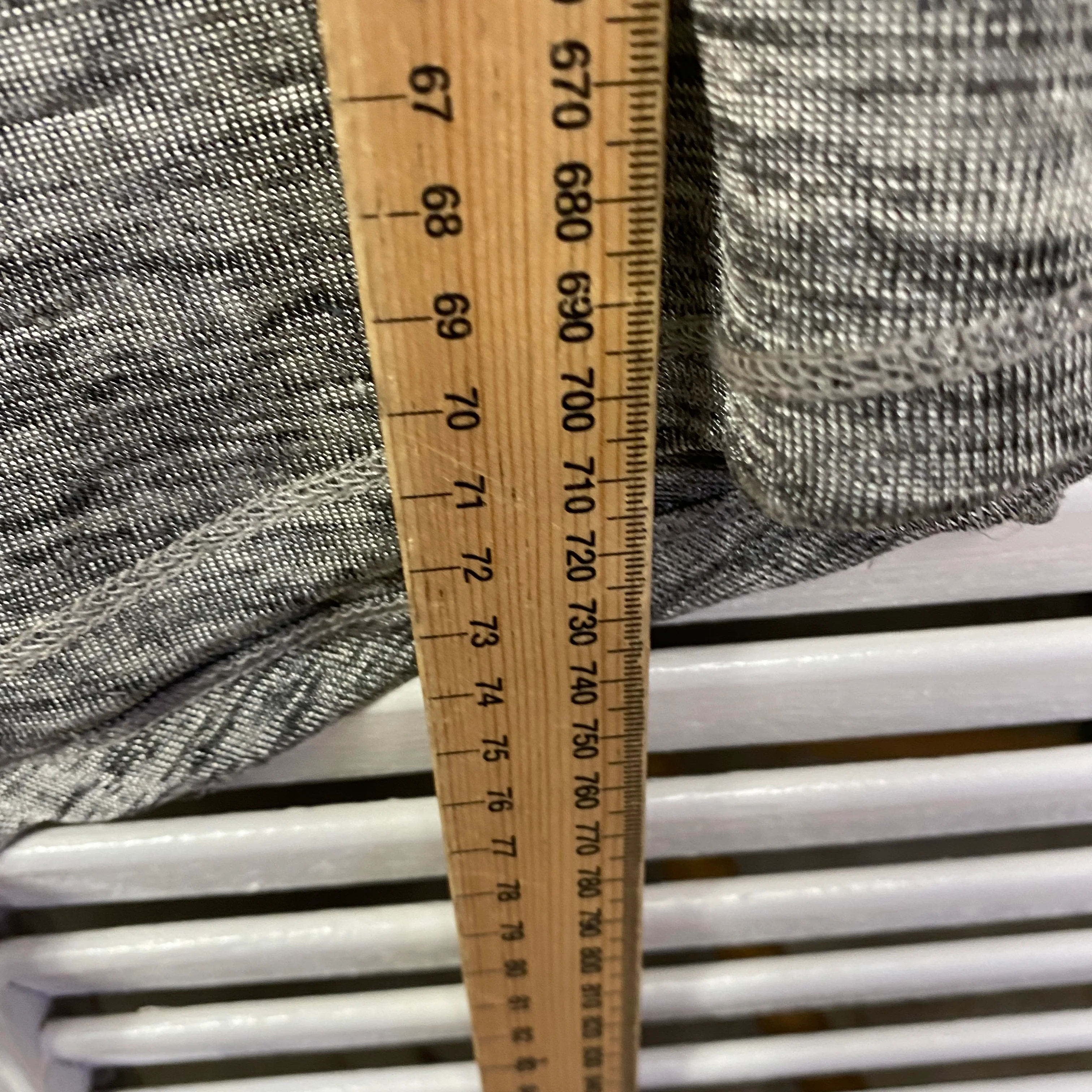 Taking Shape Top Size 16 18 Short Sleeve Metallic - Image 7