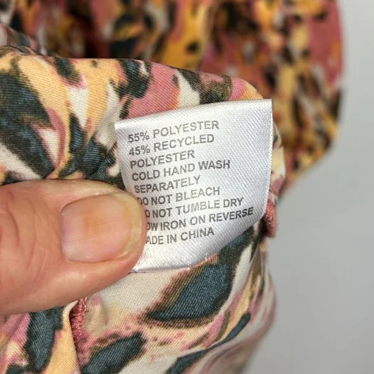 Eb & Ive Orange Multicoloured Dress - Size XL - Image 6