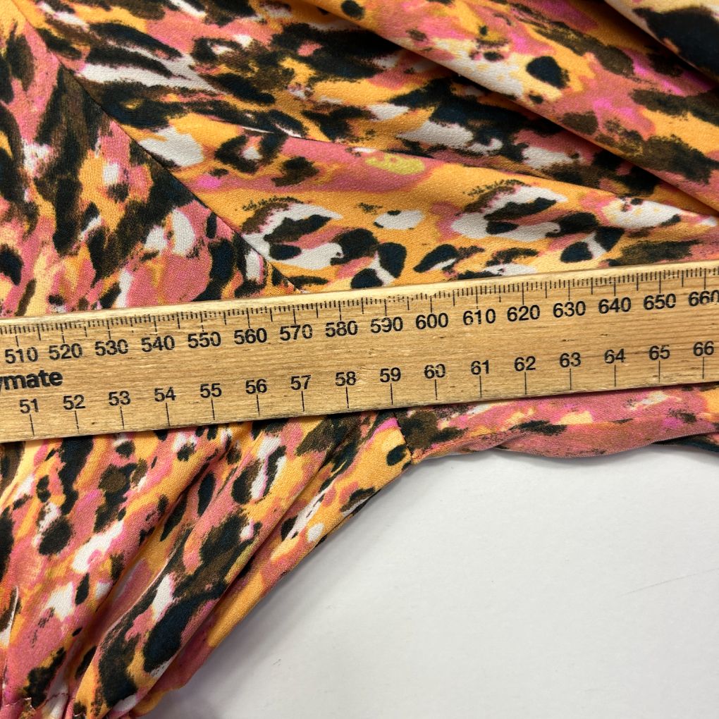Eb & Ive Orange Multicoloured Dress - Size XL - Image 7