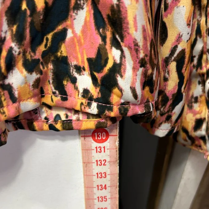 Eb & Ive Orange Multicoloured Dress - Size XL - Image 8