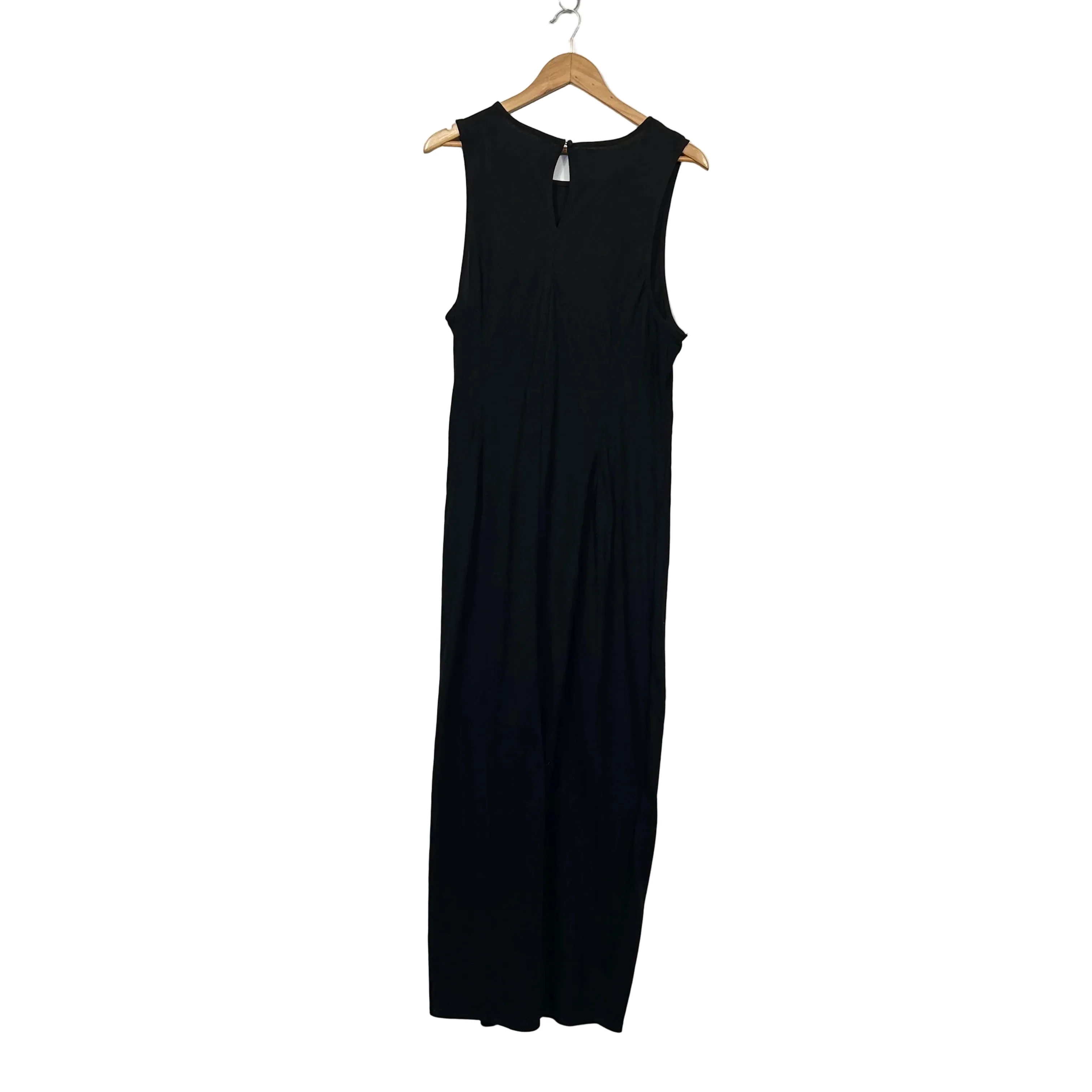 edited Black Sleeveless Maxi Dress - Size 14 - Image 3