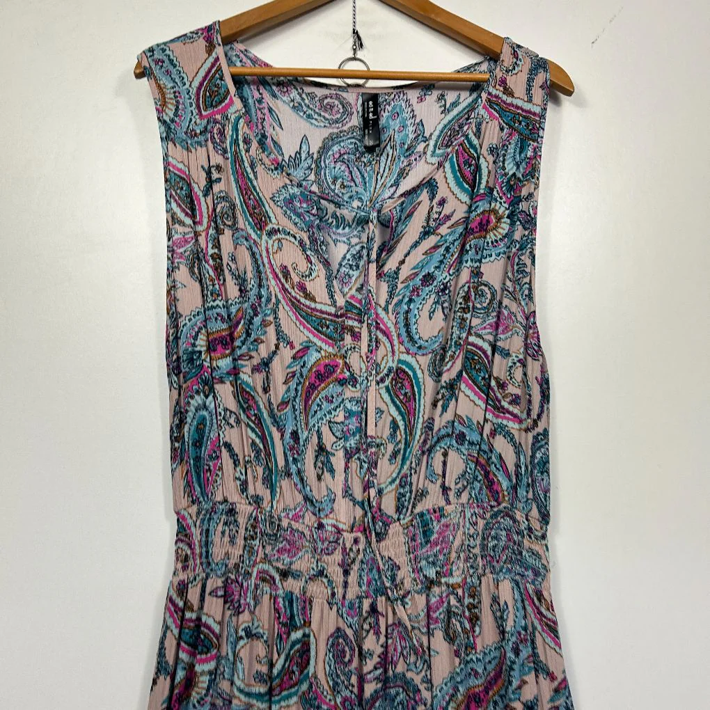 edited Paisley Maxi Dress - Size 20 - Image 3