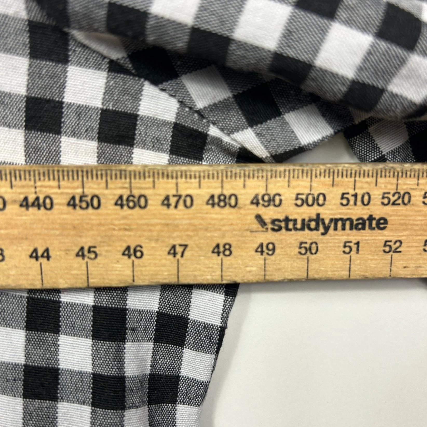 Emery Rose Black and White Cotton Blend Gingham Check Dress Size 12 14 Medium - Image 6